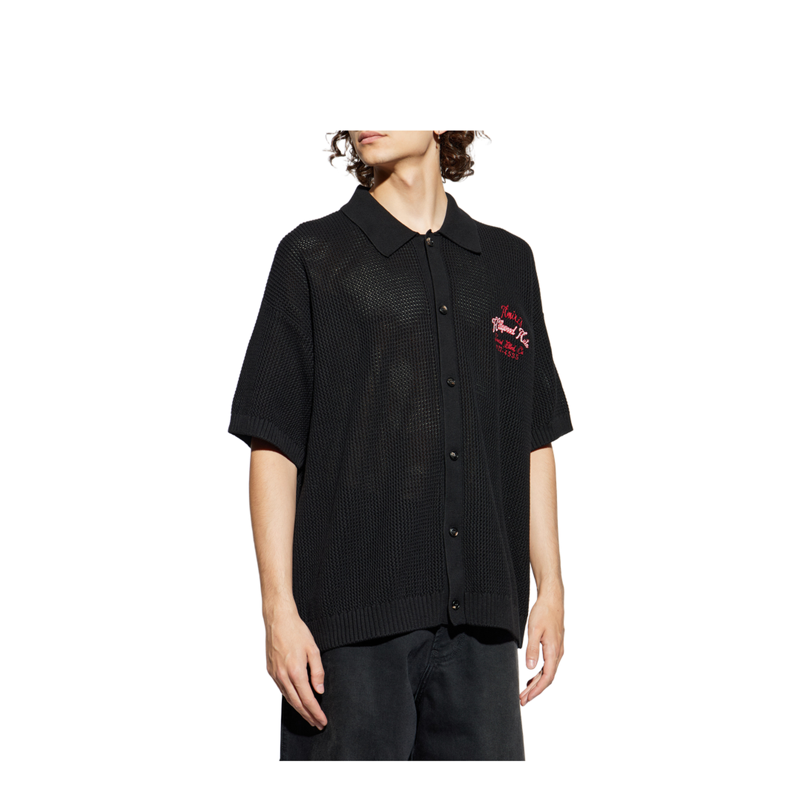 Graphic-Printed Crewneck Sweater