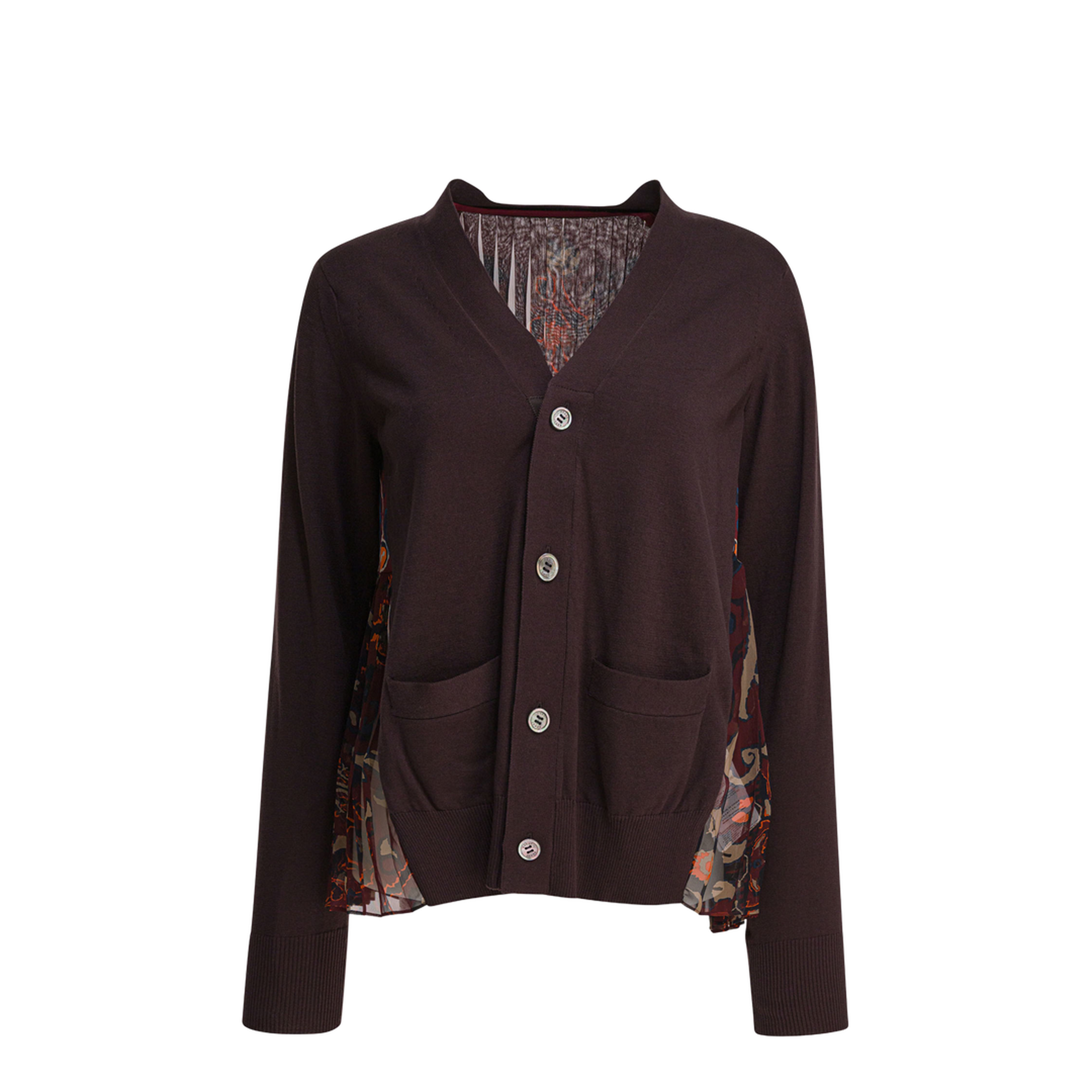 MAYFEYR - Sacai - Cardigan With Floral Print - 25-07986616