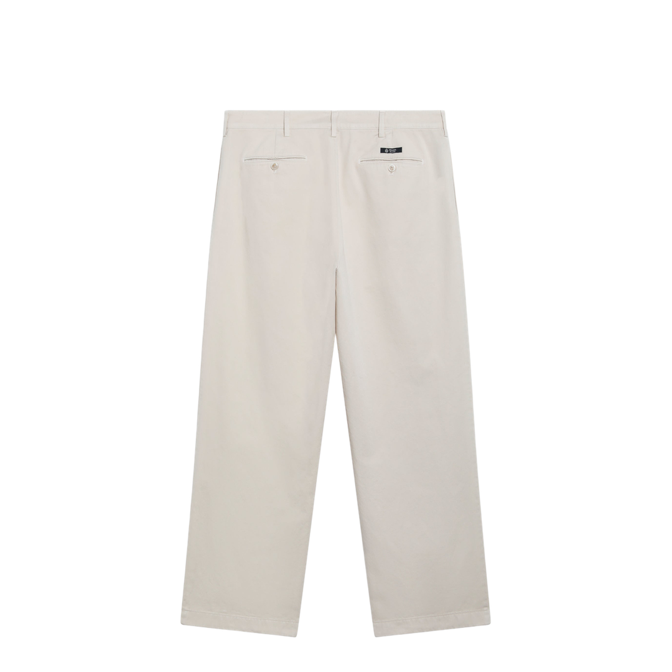 MAYFEYR - Prada - Sand-Colored Cotton Trousers - UP0434OOO192AF0036