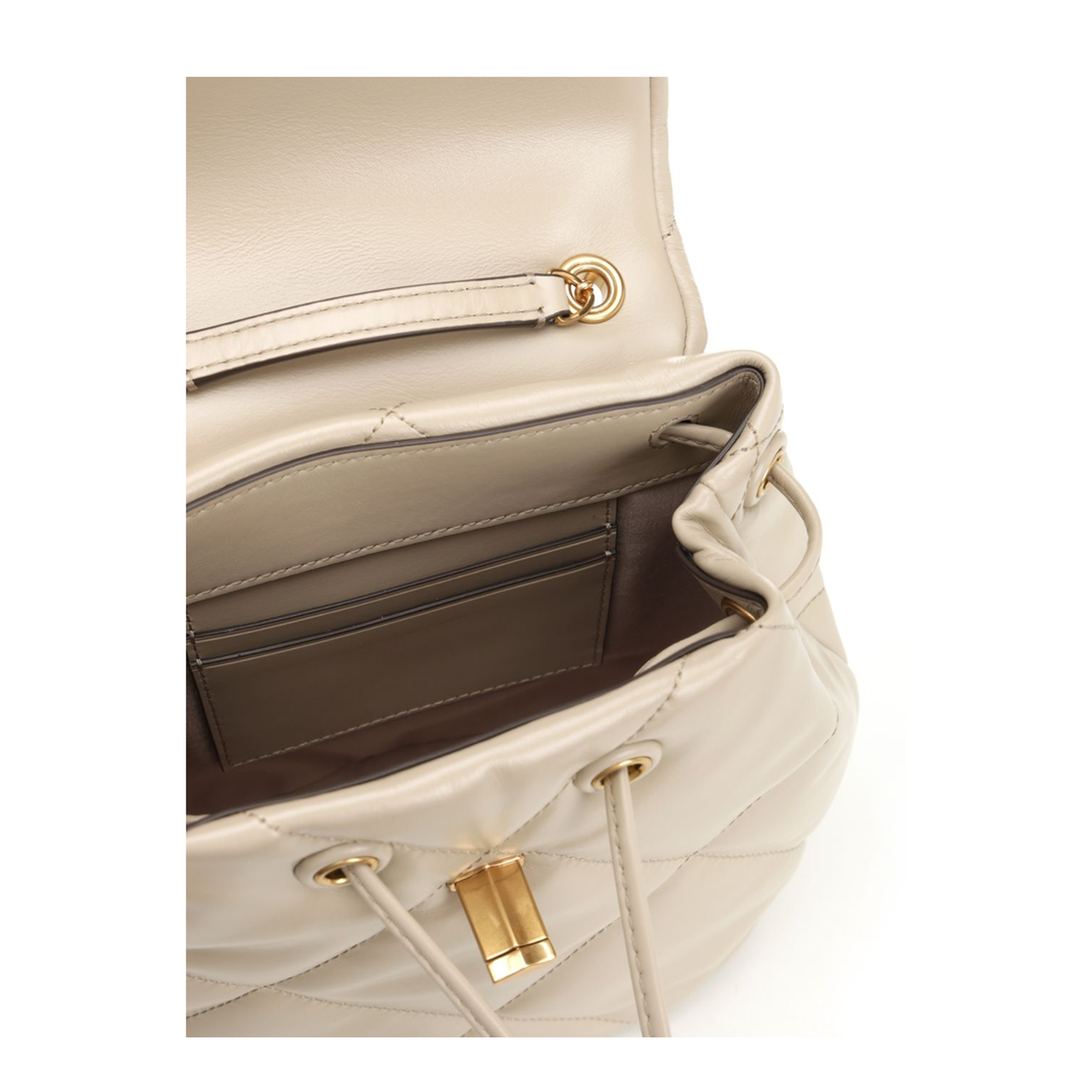 Kira Diamond Small Leather Backpack