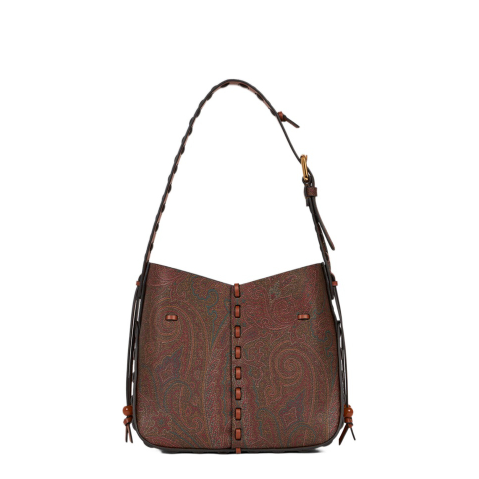 Vulcano Bag Arnica 1984 with Floral Embroidery