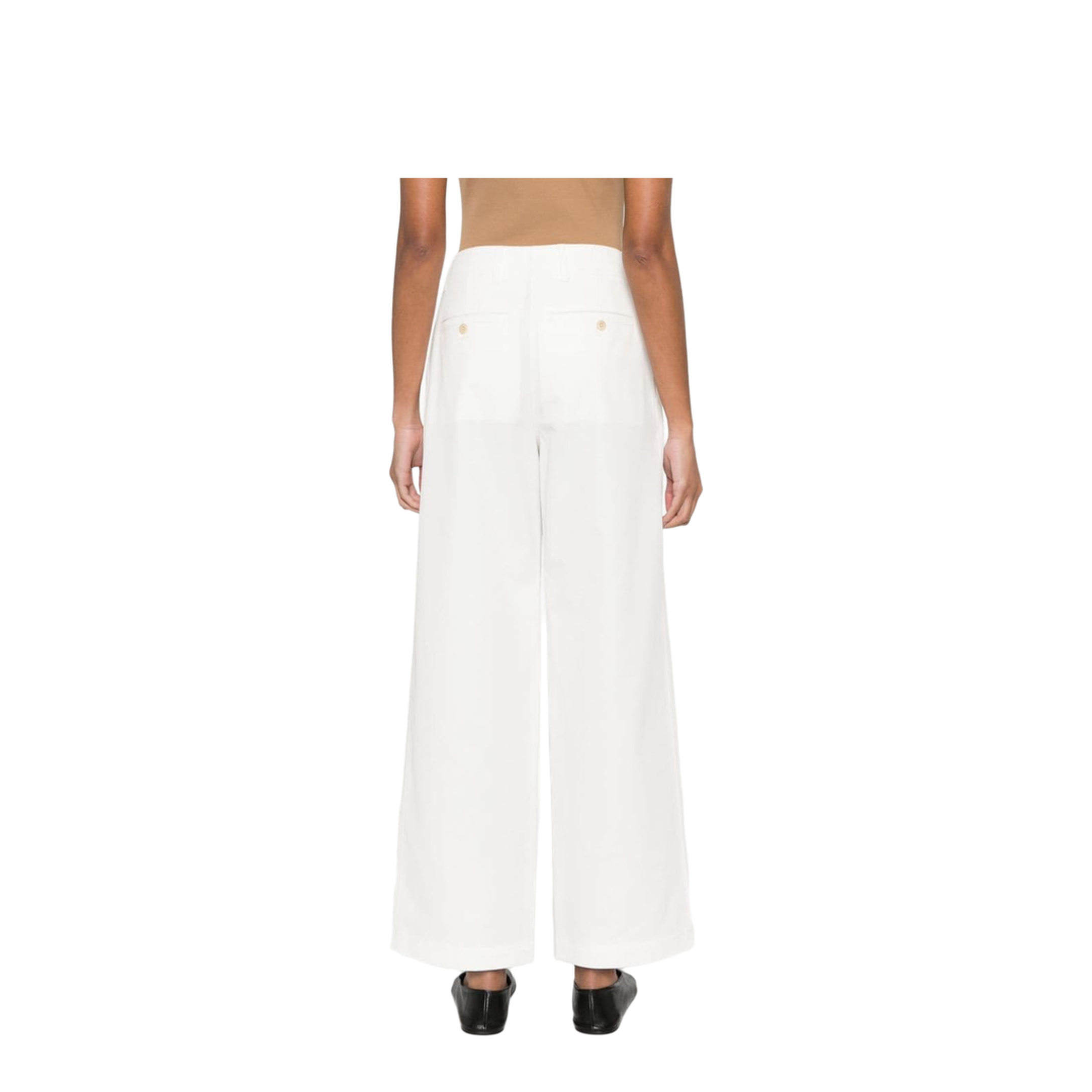MAYFEYR - Toteme - Trousers White - 242WRB1641FB0103047