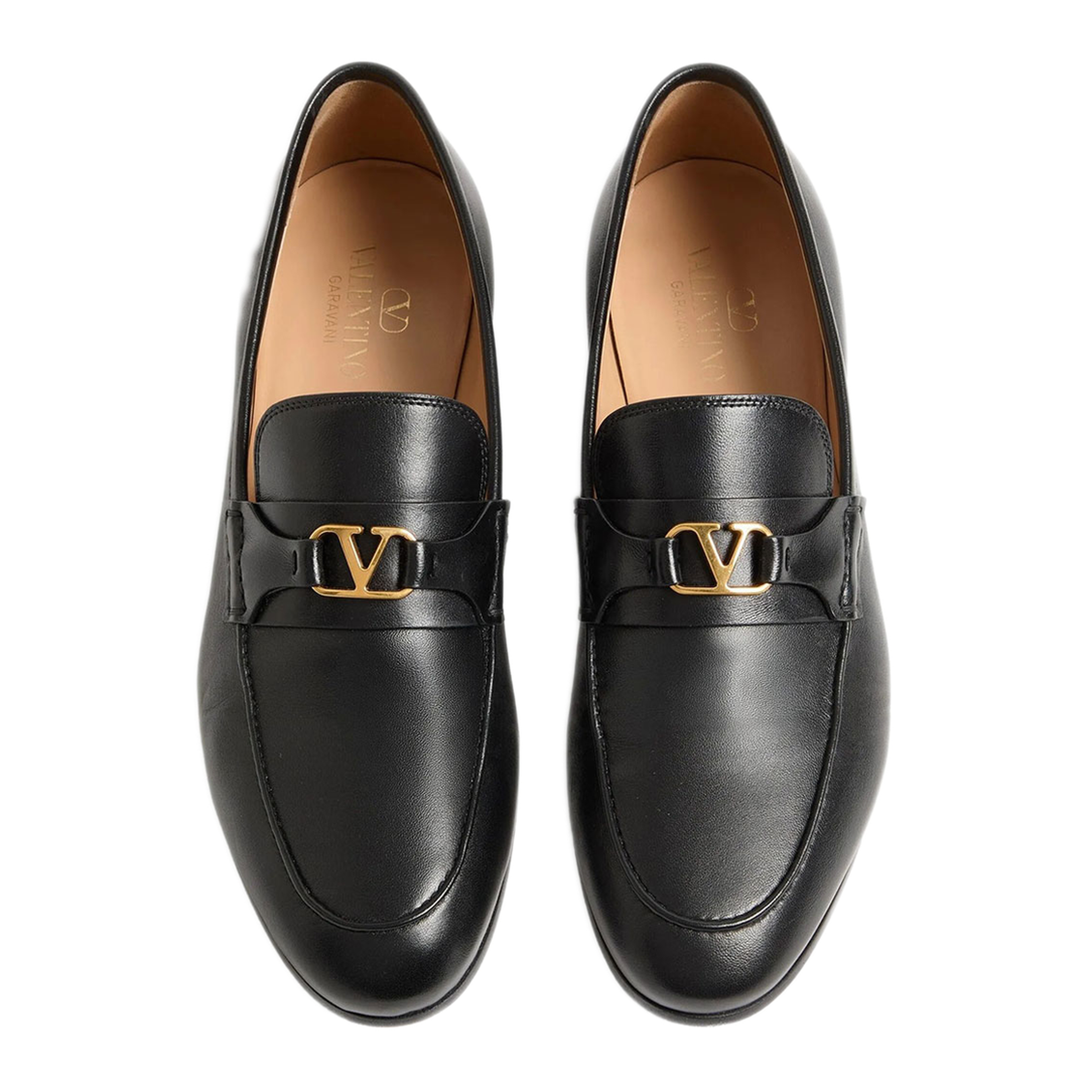 MAYFEYR - Valentino - Vlogo Signature Nappa Leather Loafers - YS0N31EJC0NO