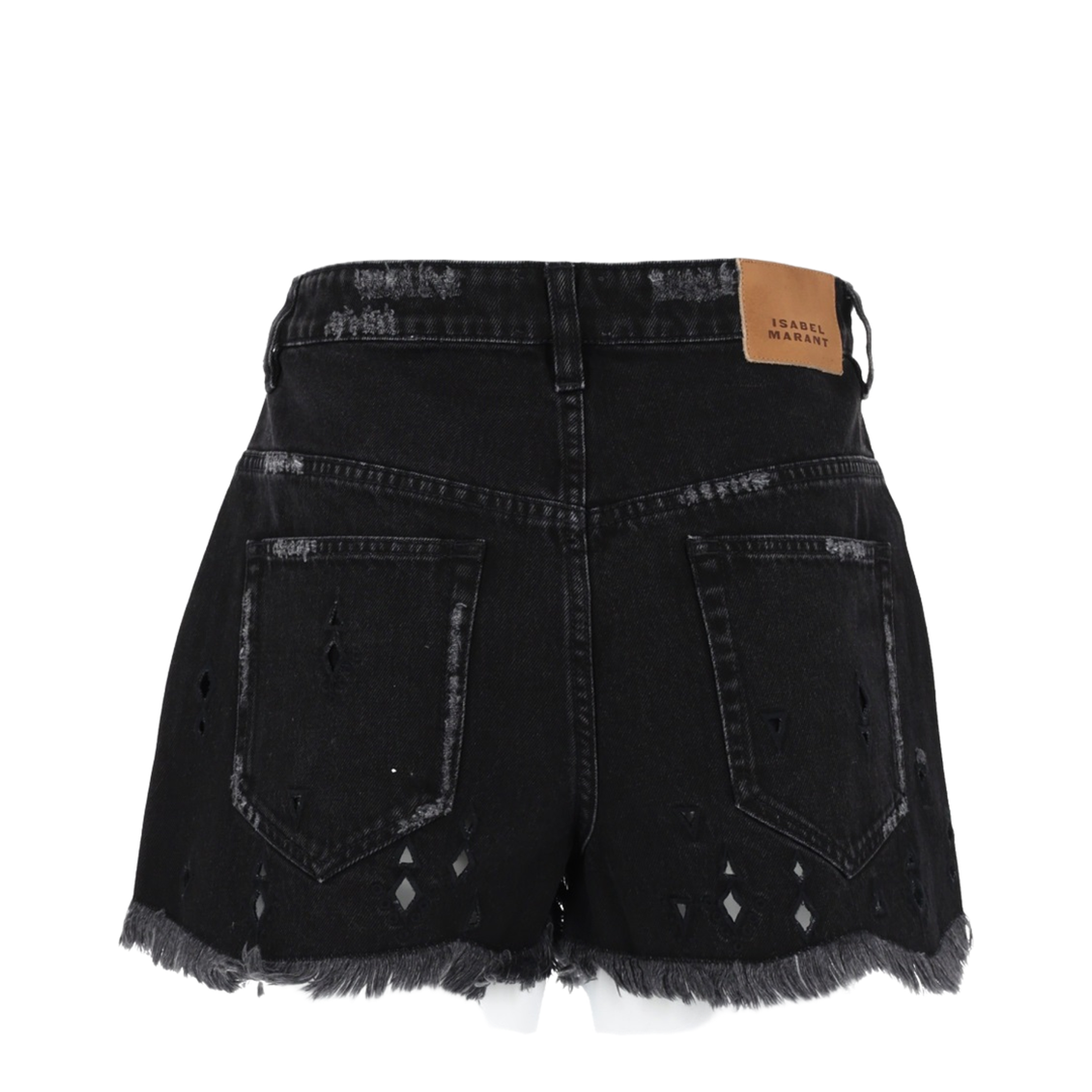 MAYFEYR - Isabel Marant - Aecia Shorts Black - SH0300FAD2H01I01BK