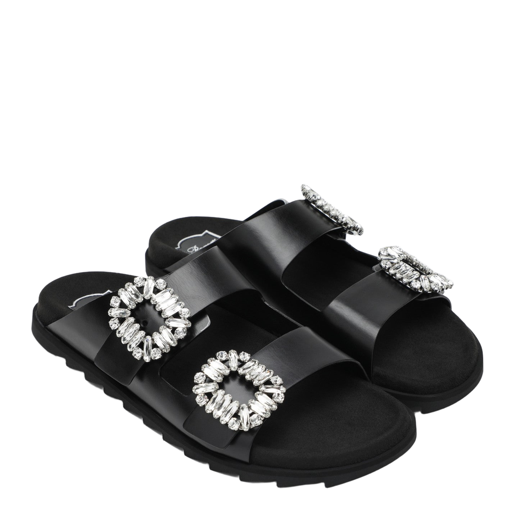 Mule Slidy in Leather