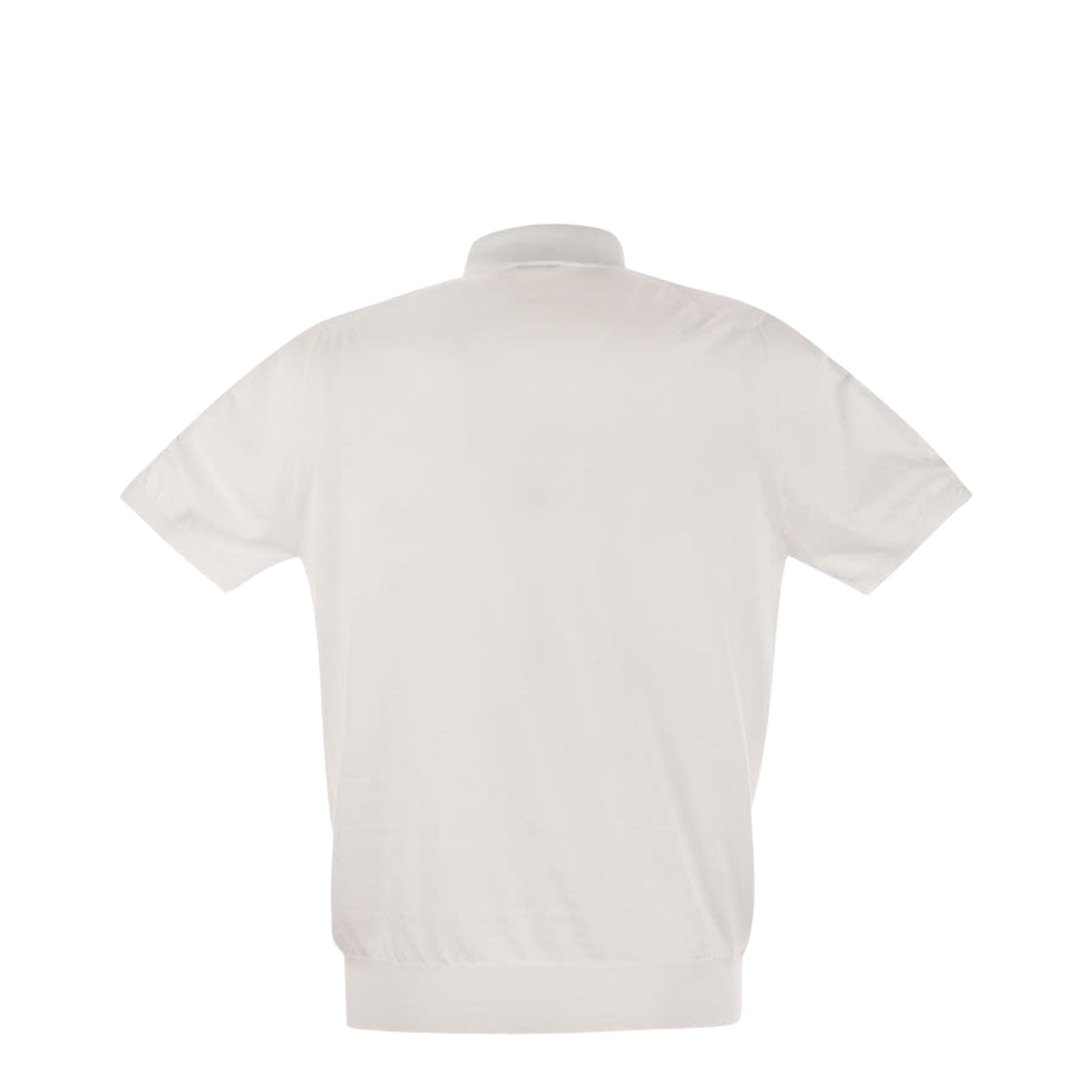 Short Sleeved Cotton Polo Shirt