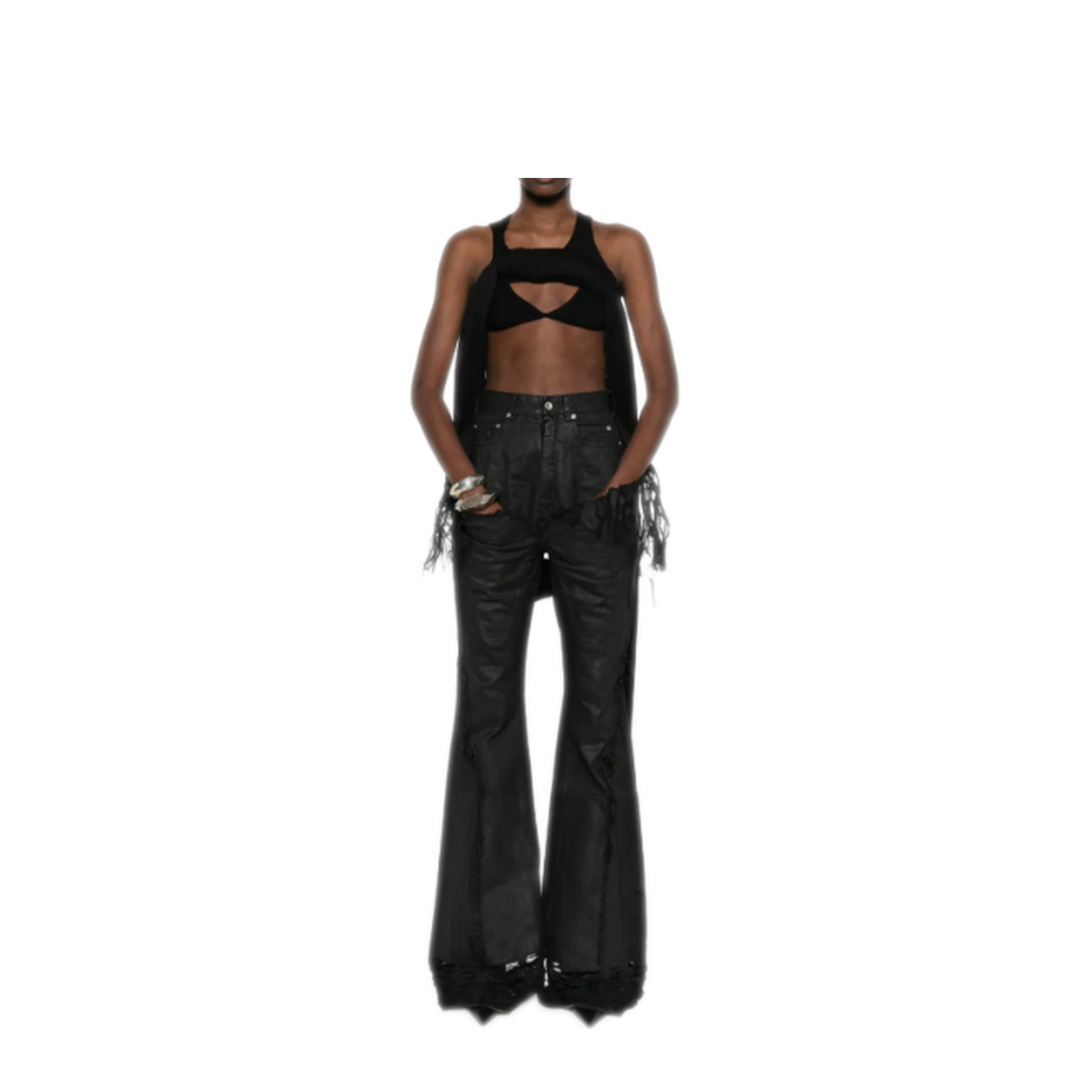 MAYFEYR - Rick Owens - Slivered Bootcut - DS01F4304DBKSH09