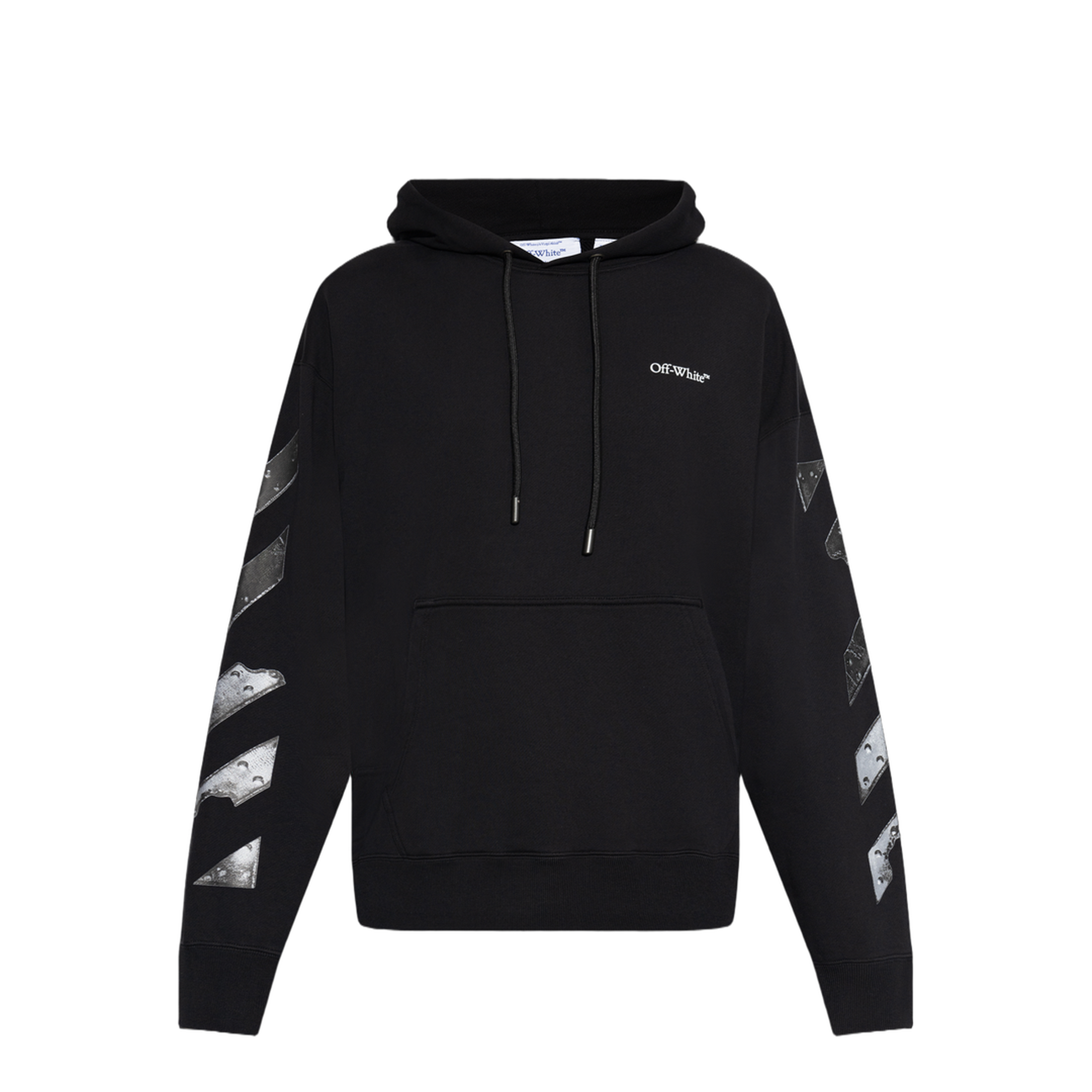 Caravaggio Print Zipped Hoodie