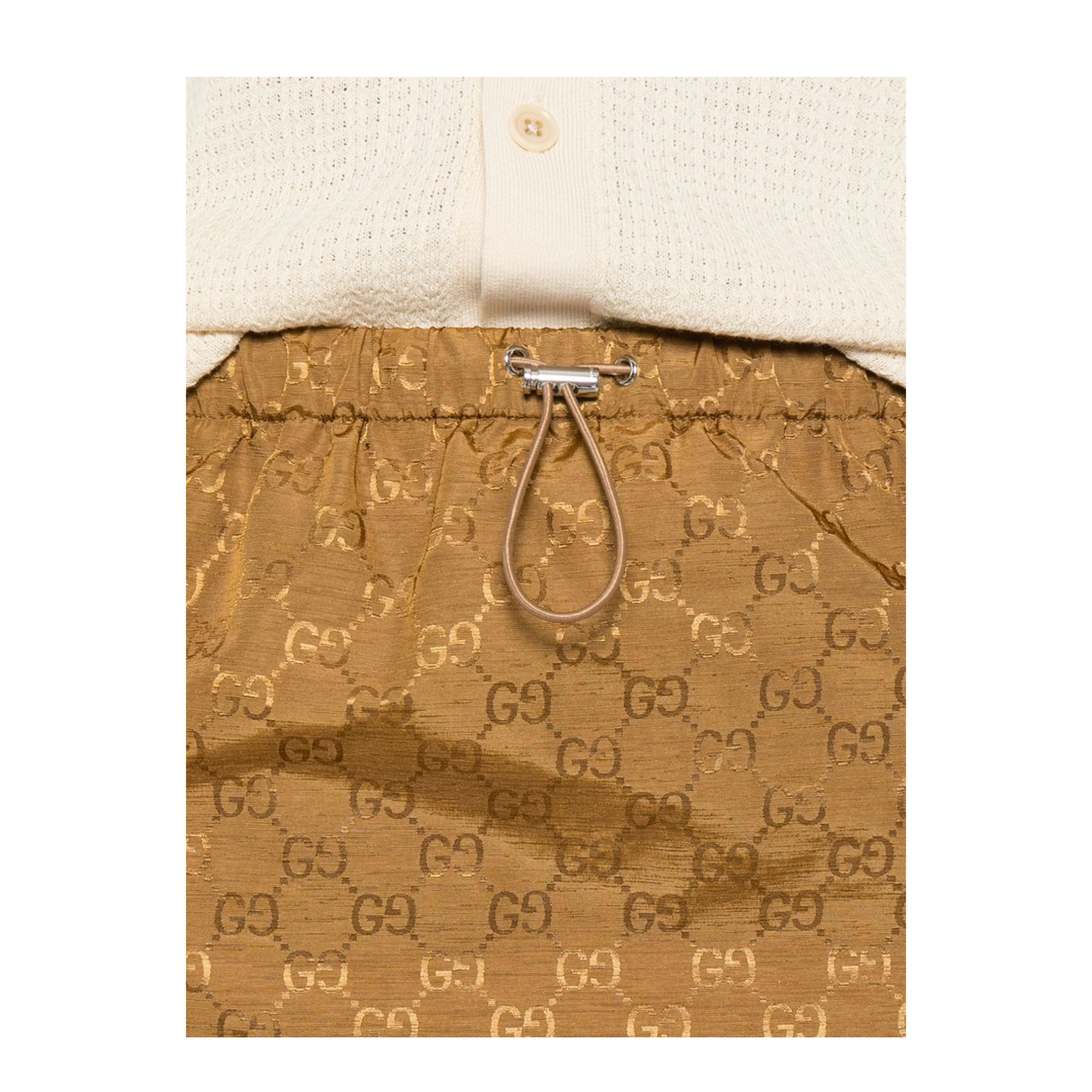 Miniskirt with GG Texture