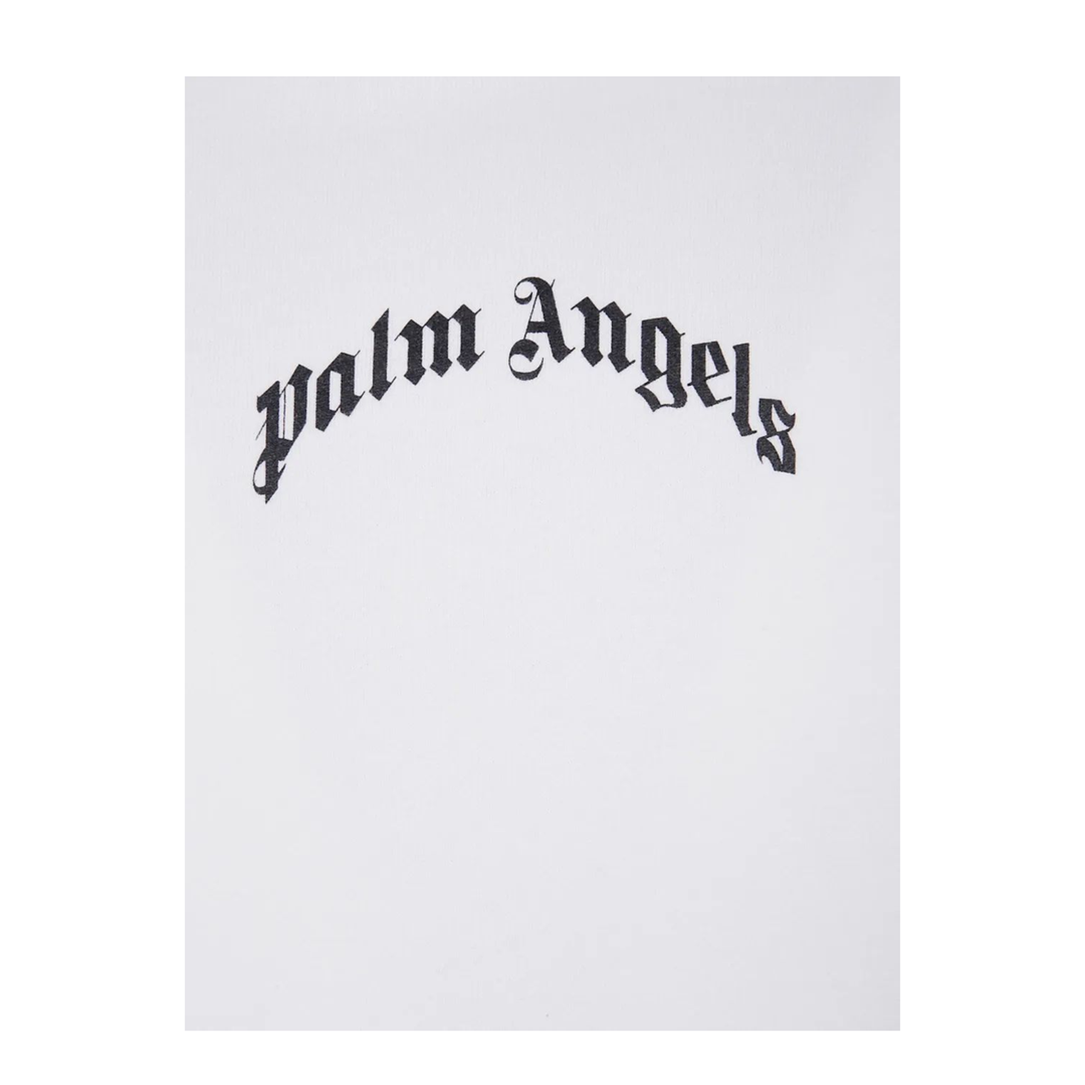 MAYFEYR - Palm Angels - Back Curved Logo Loose Hoody Off White - PMBB17EF25FLE0040310