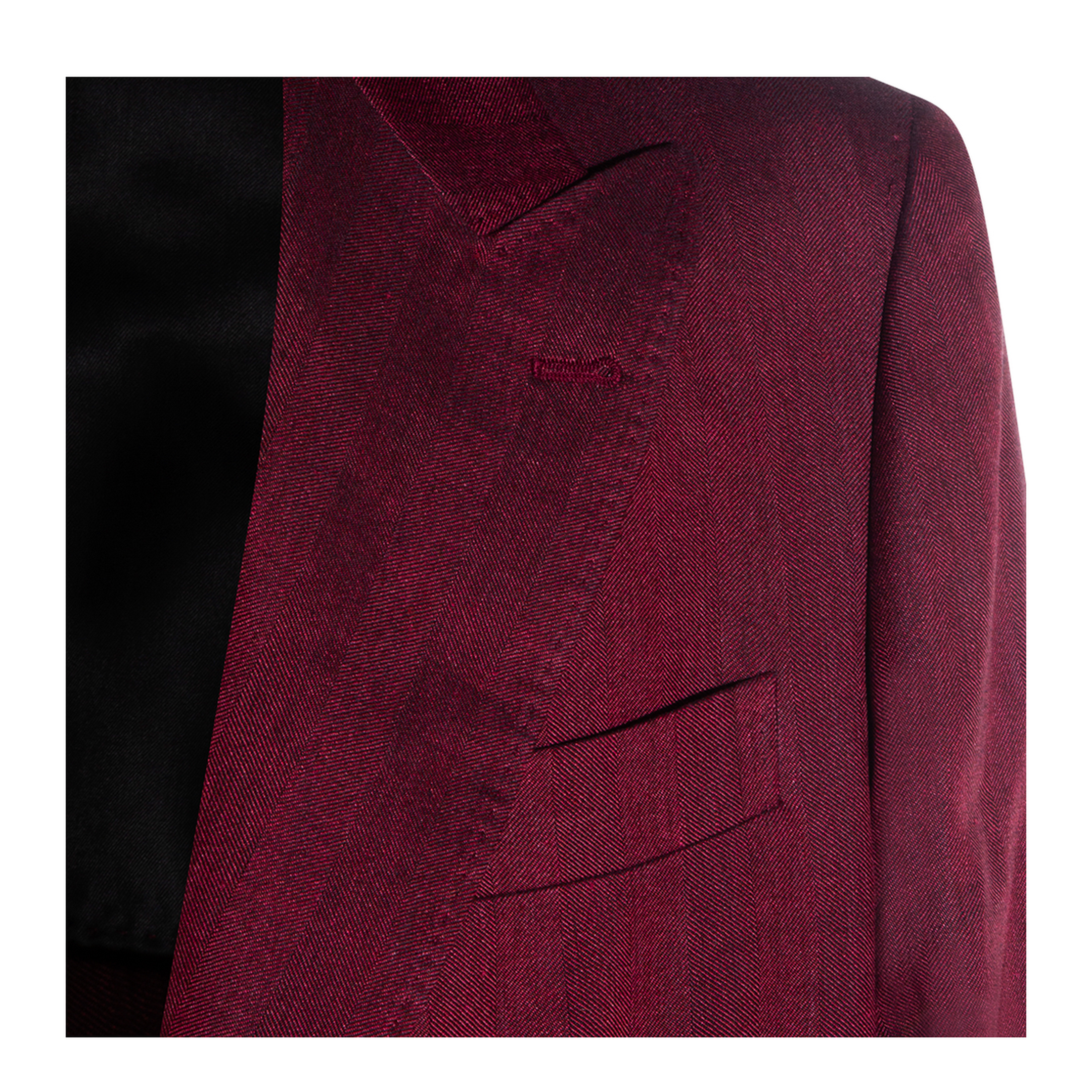 Men's Linen Suit - Red
