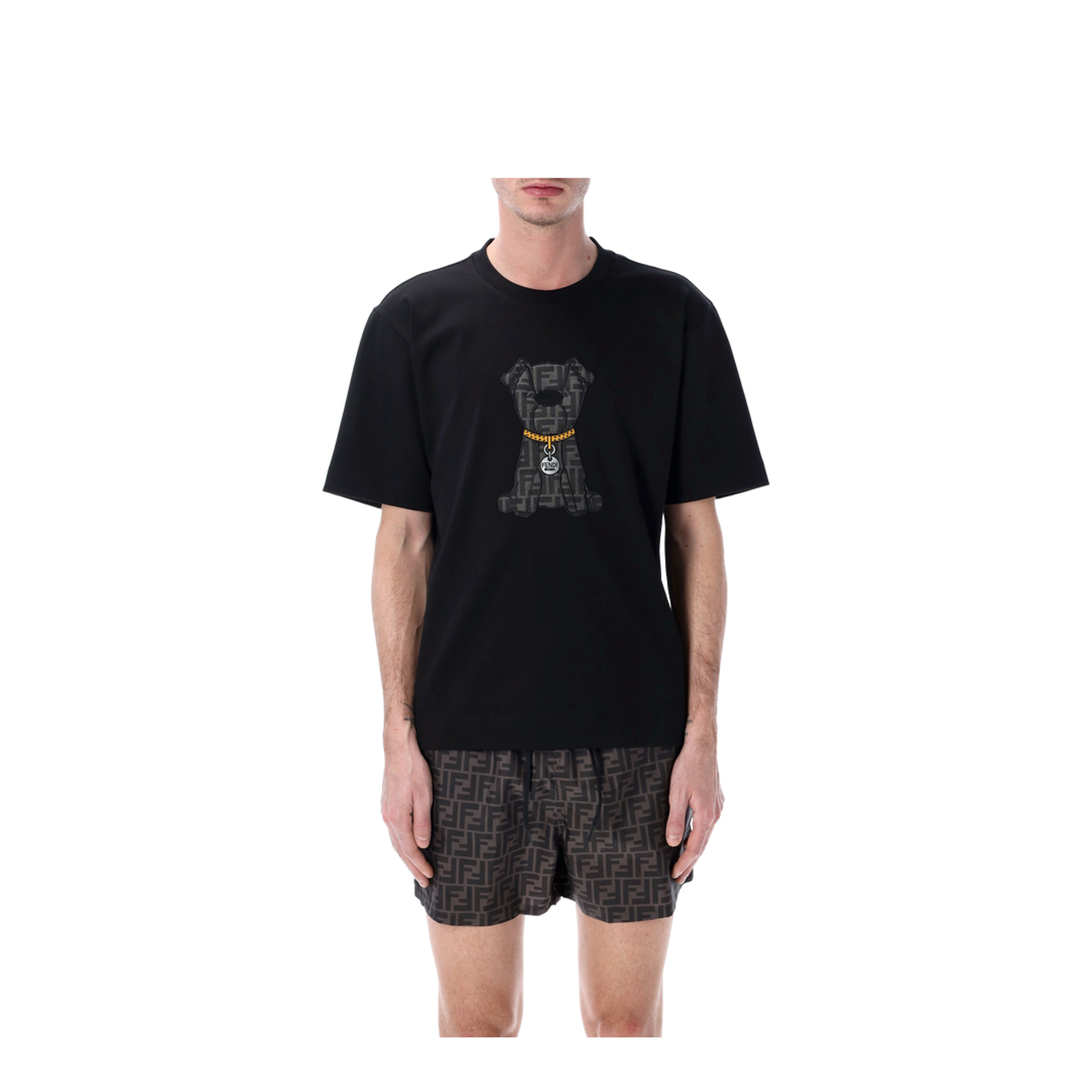 MAYFEYR - Fendi - T-Shirts And Polos Black - FY0936AW0PF0QA1