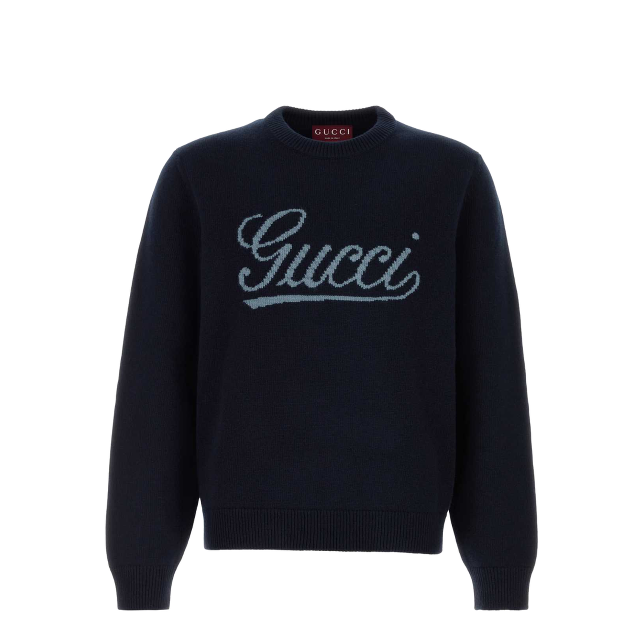 Midnight Blue Wool Sweater