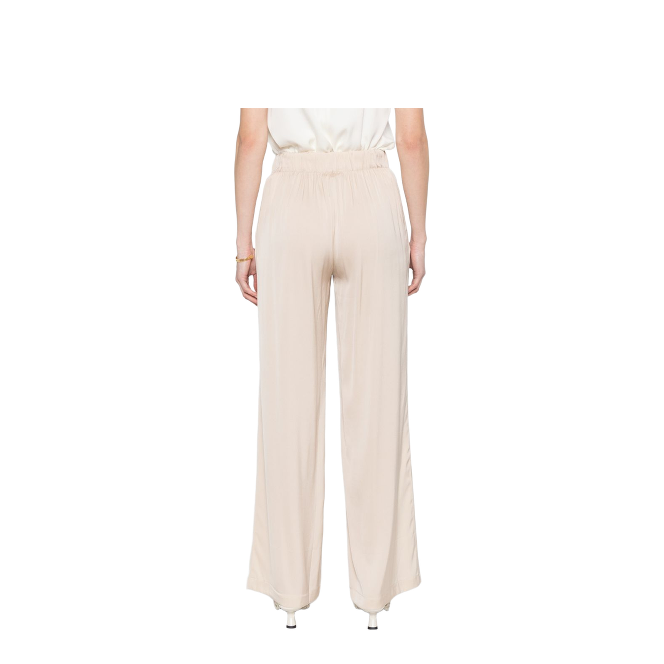 MAYFEYR - Silk95Five - Trousers Beige - 19050AMALFIN44