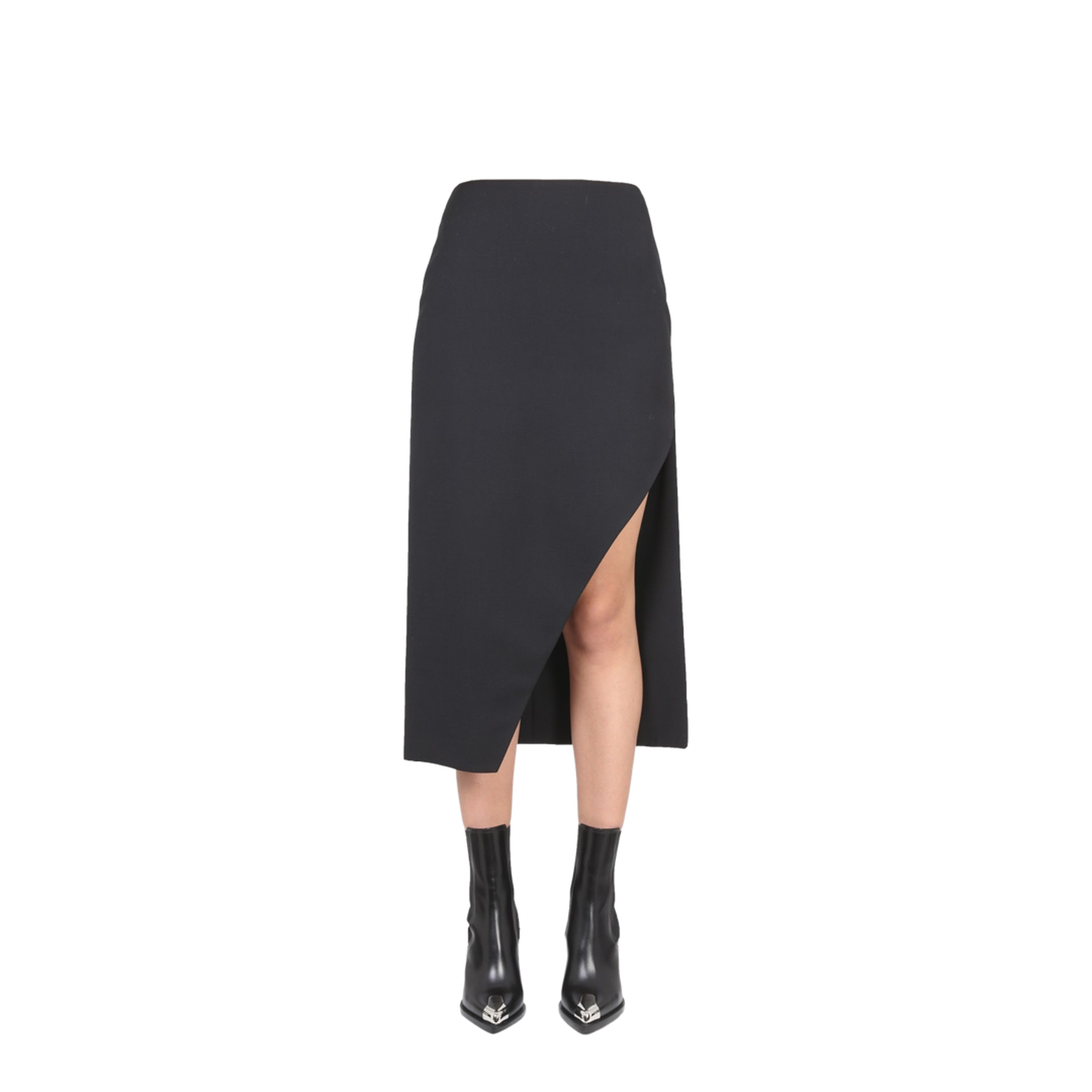 MAYFEYR - Alexander Mcqueen - Wool And Mohair Skirt - 718773QJAC71000