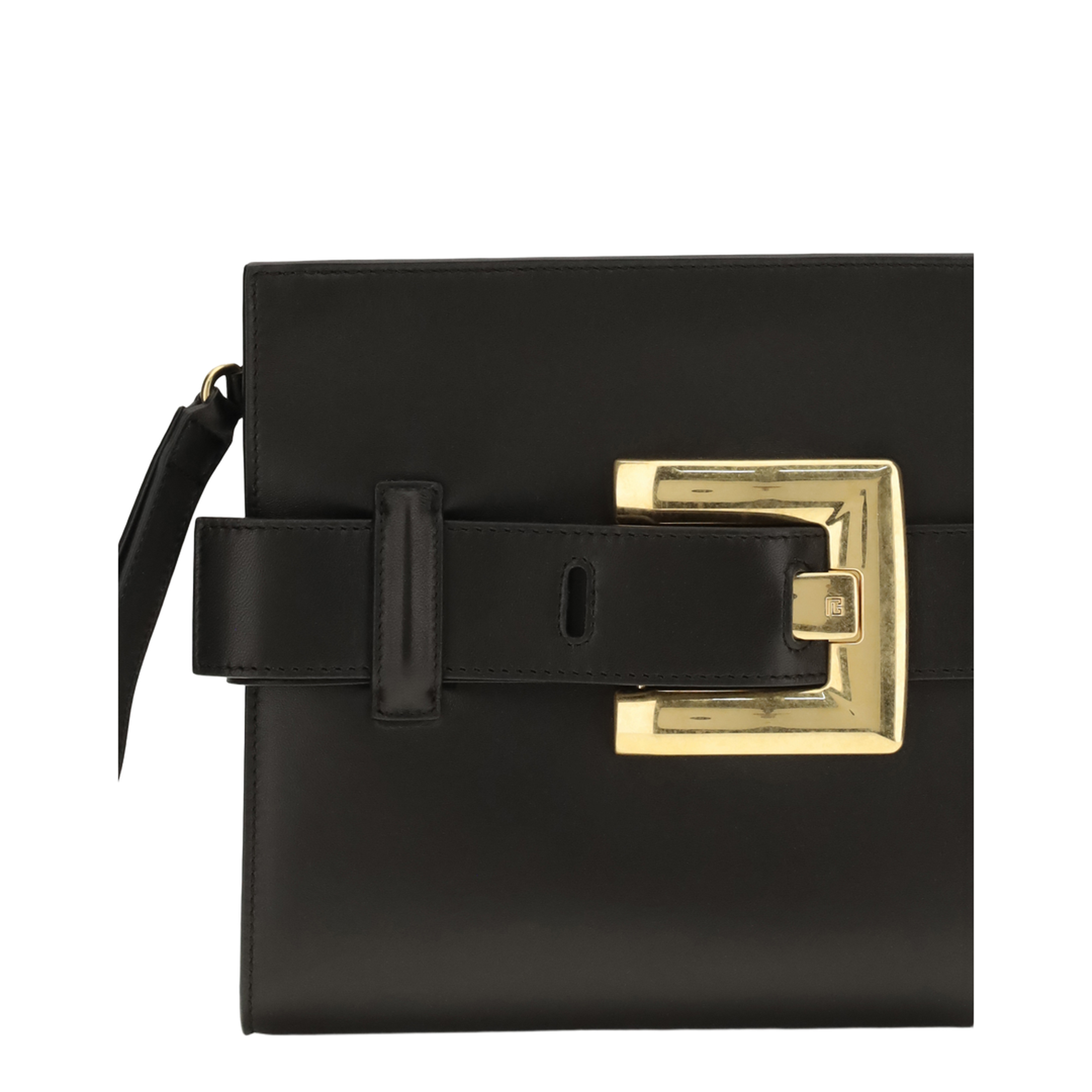 MAYFEYR - Balmain - Anthem Leather Clutch - HN1LC291LNSA