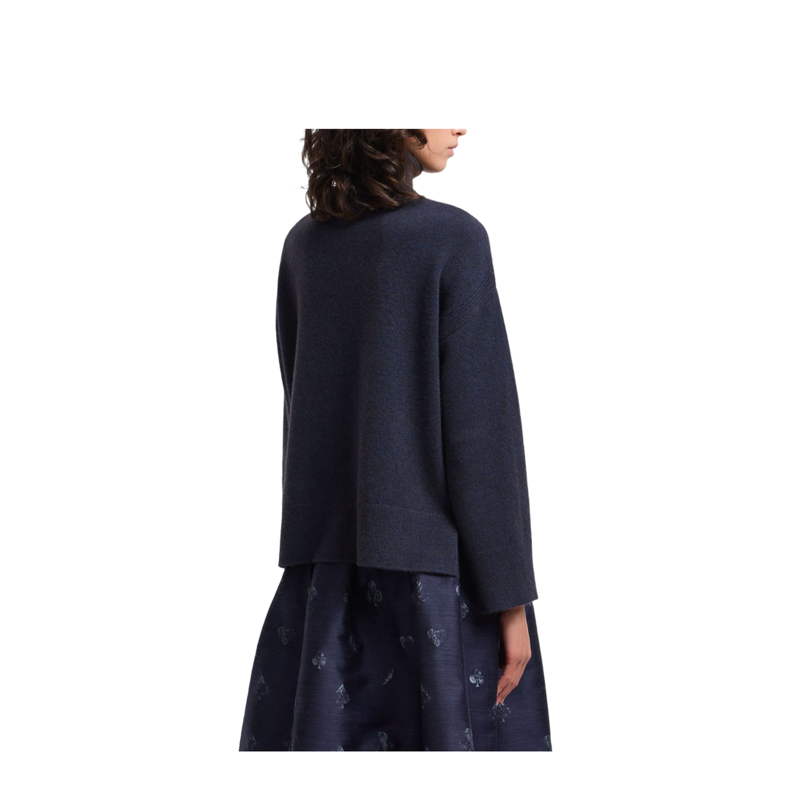 Rollneck Jumper in a Yak Wool Blend