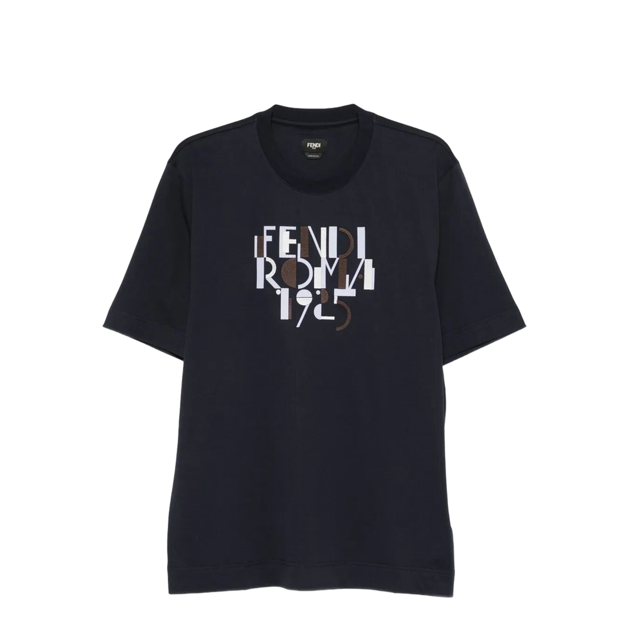 MAYFEYR - Fendi - Roma 1925 Print Cotton T-Shirt - FY0936AVOH