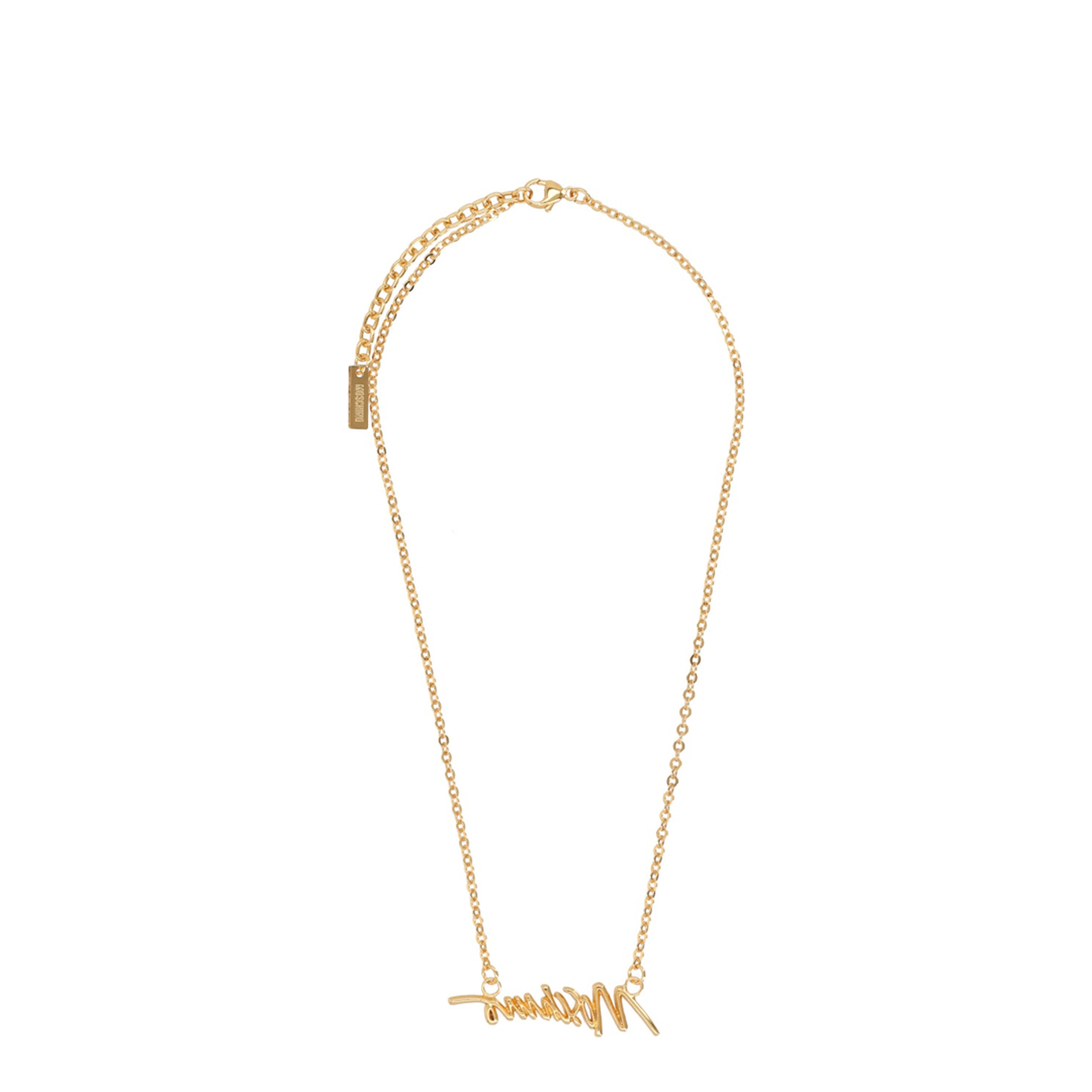 MAYFEYR - Moschino - Logo Necklace - 911384020606