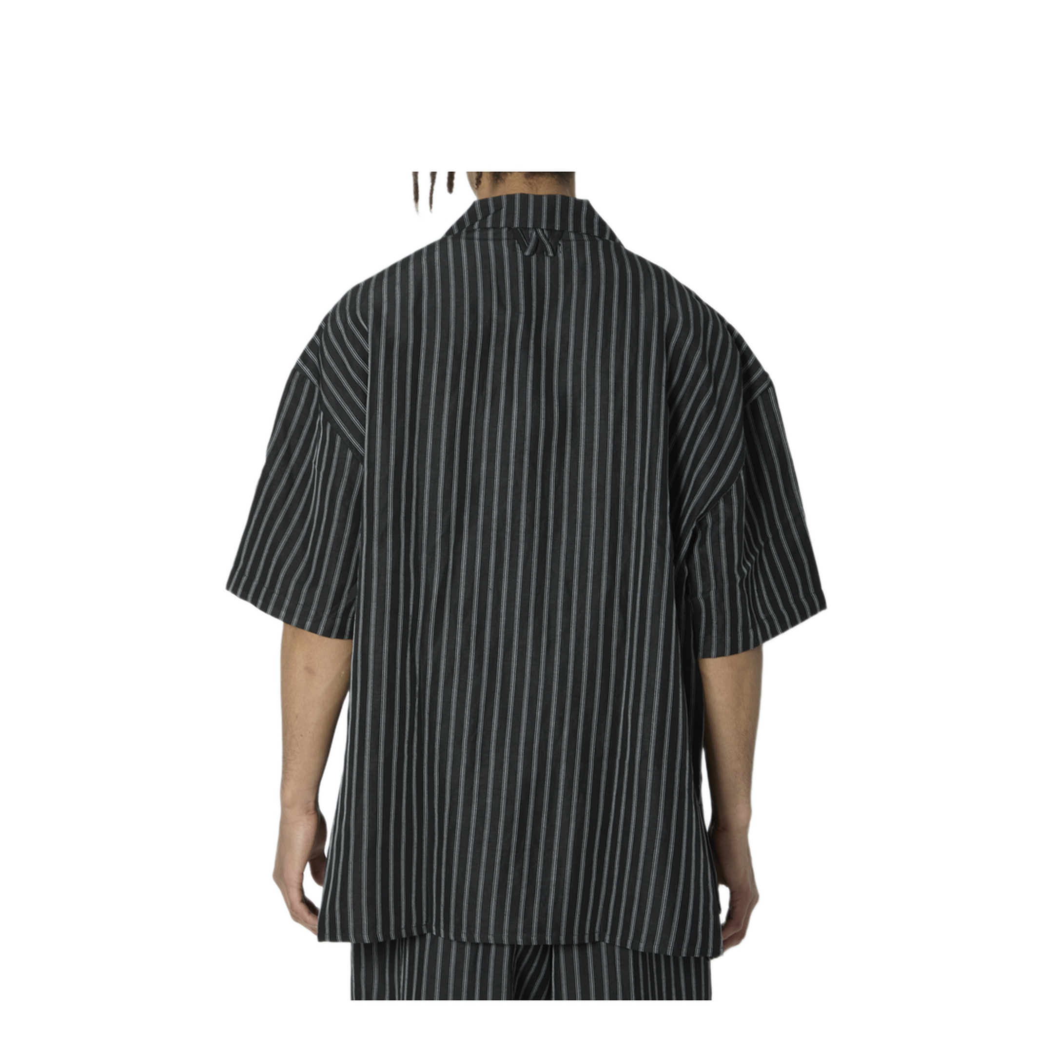 MAYFEYR - Willy Chavarria - Striped Camp Collar Shirt - WCSHT0051076