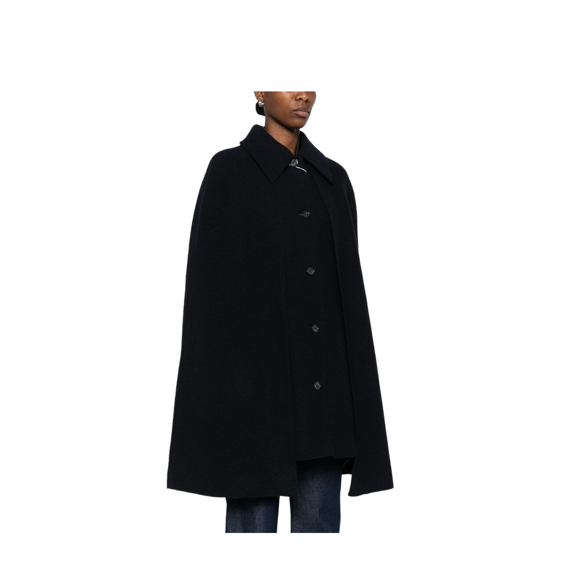Wool Cape Coat