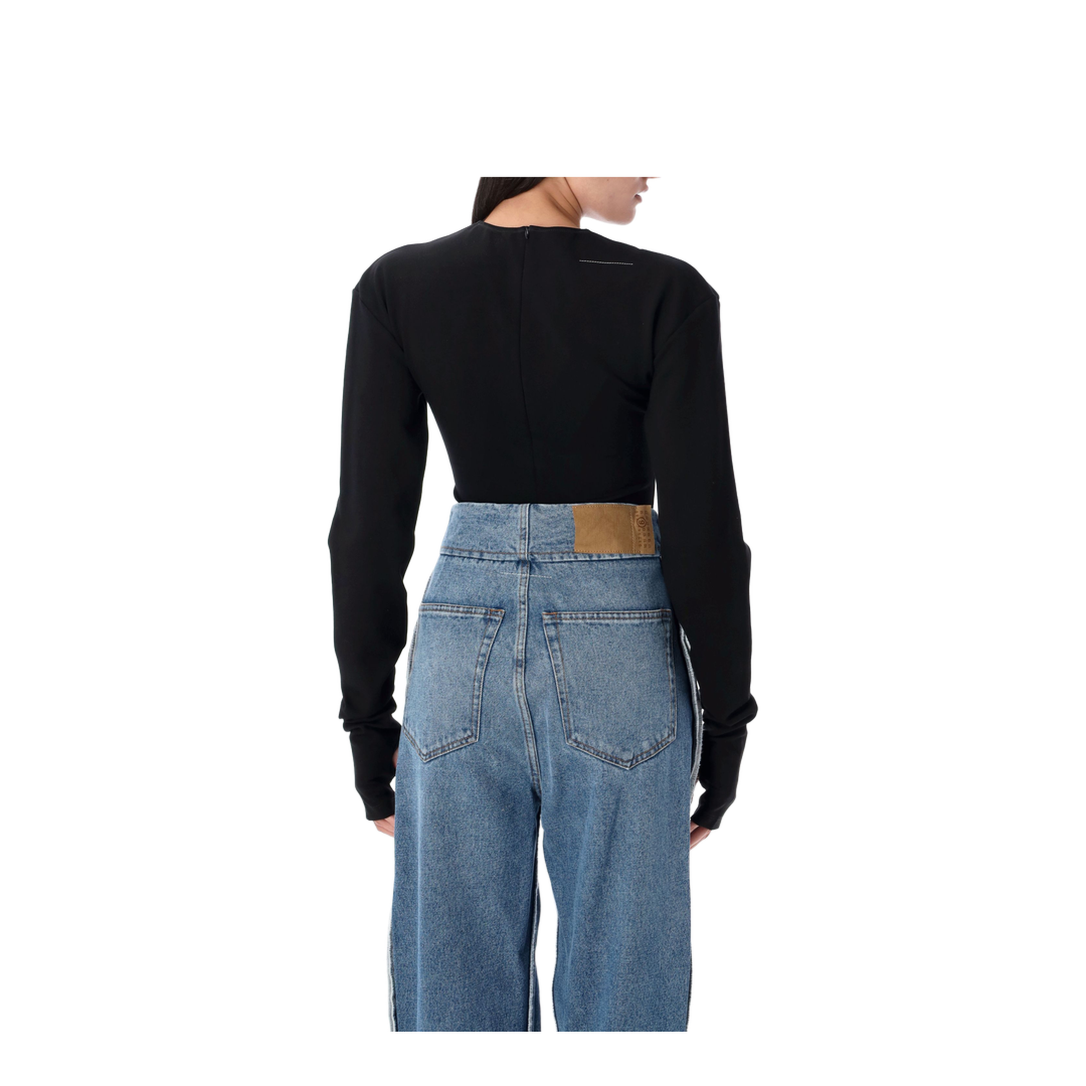 MAYFEYR - Mm6 Maison Margiela - Top Black - S62NA0083M20151900