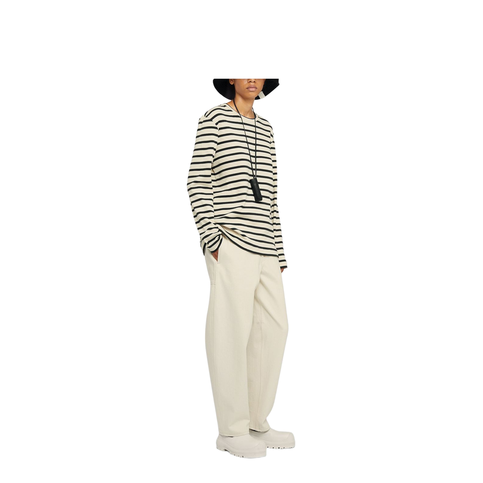 Striped Cotton Sweater