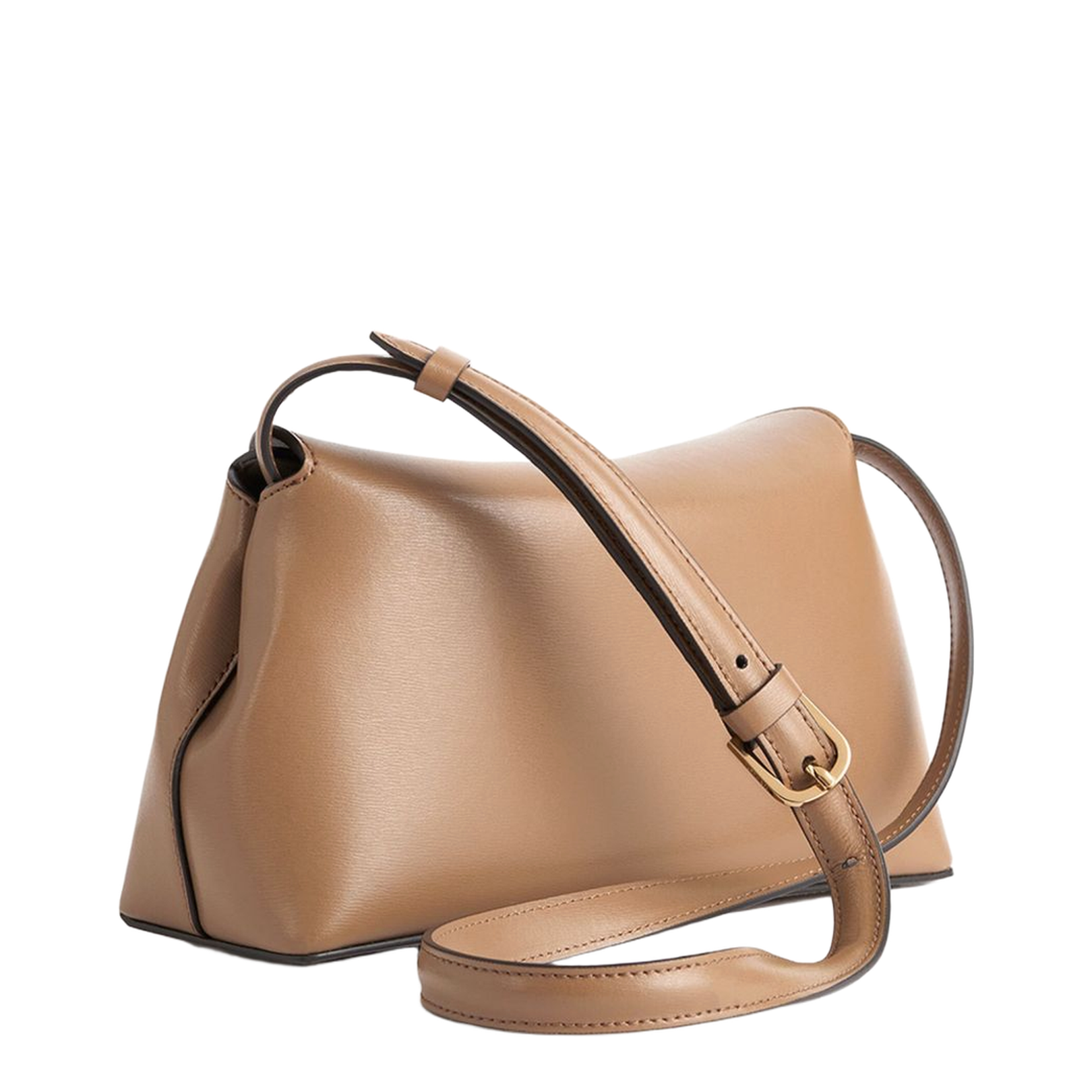 T-Lock Clutch Leather Shoulder Bag