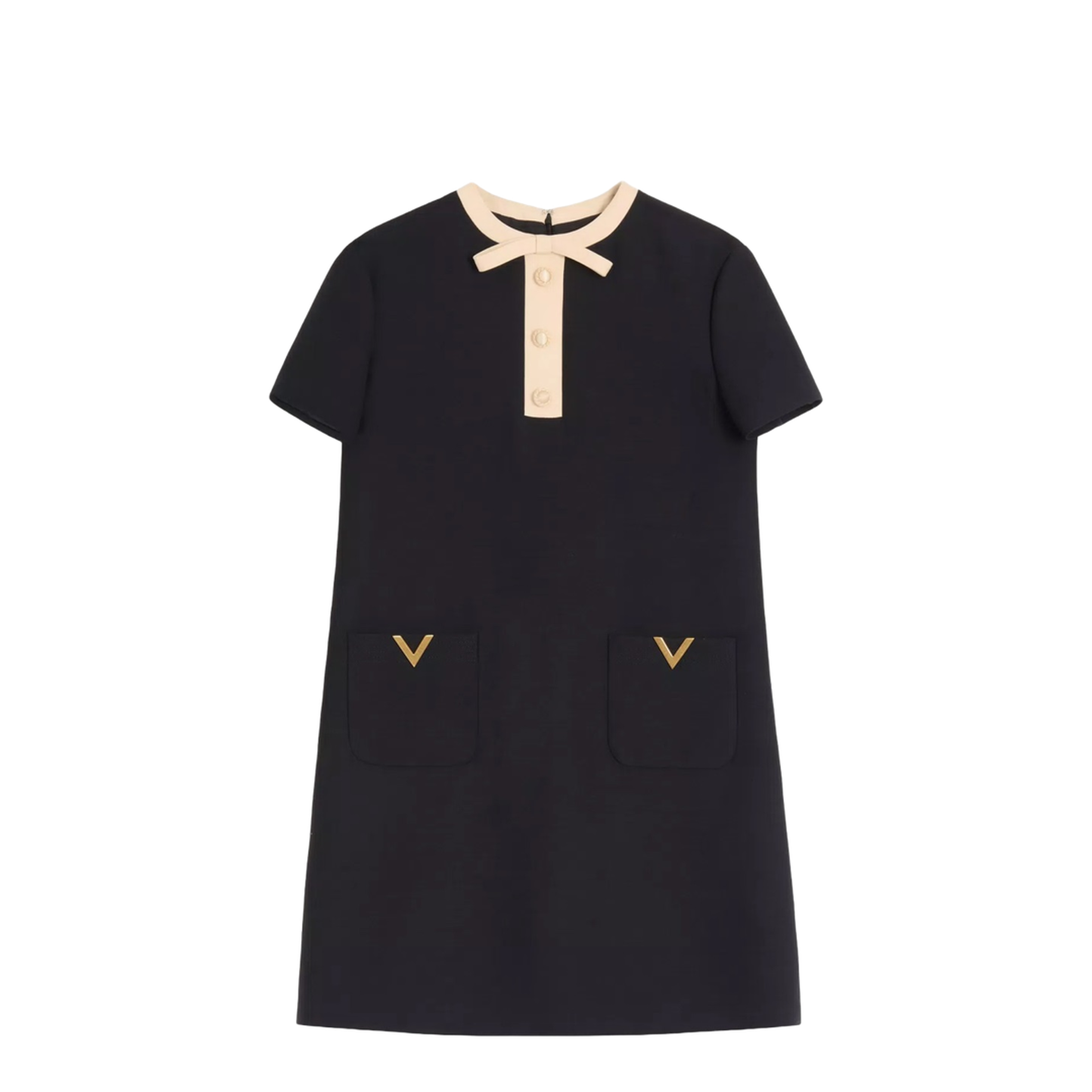 Wool and Silk Mini Dress