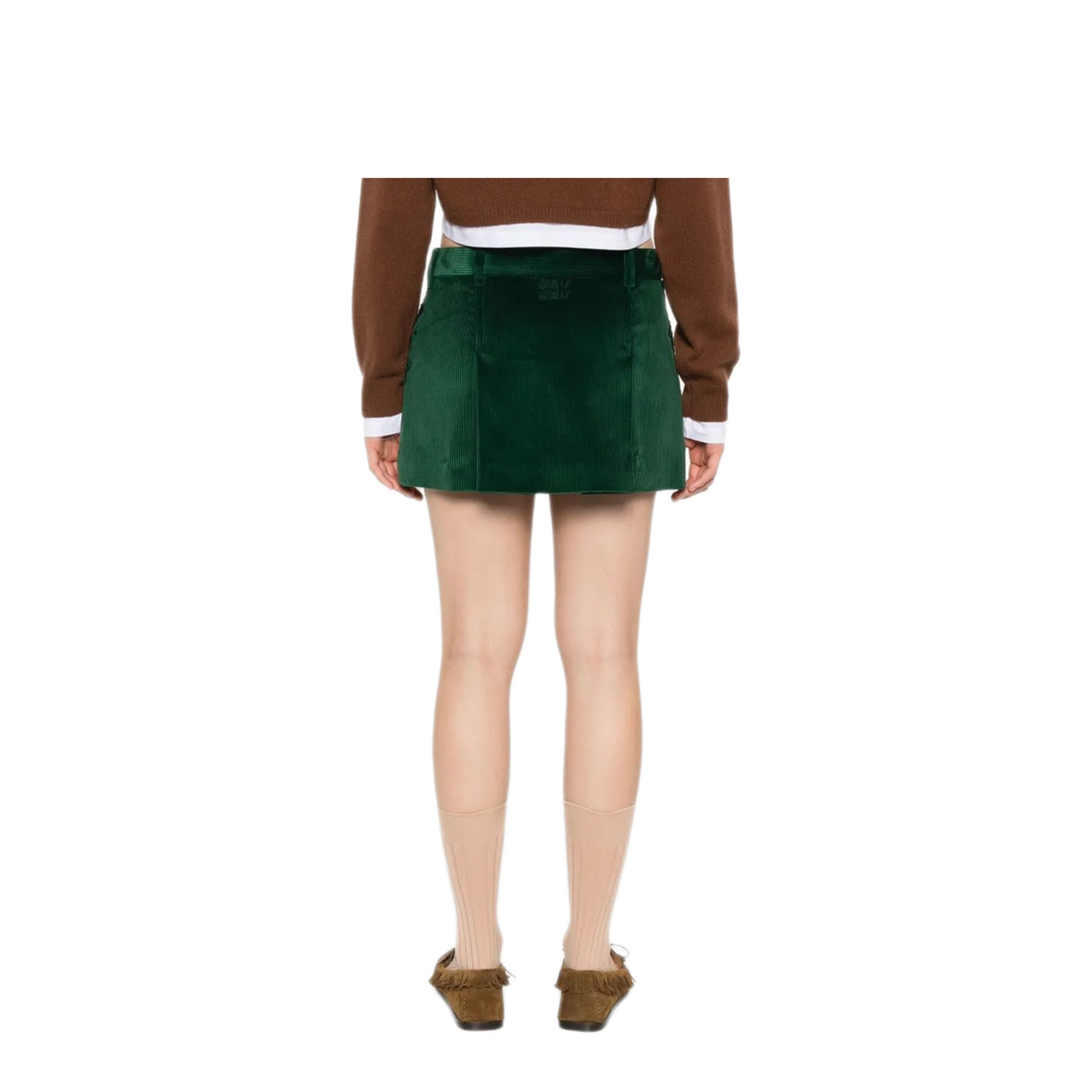 MAYFEYR - Miu Miu - Corduroy Skirt - MG2515SOOO13I4F0L76