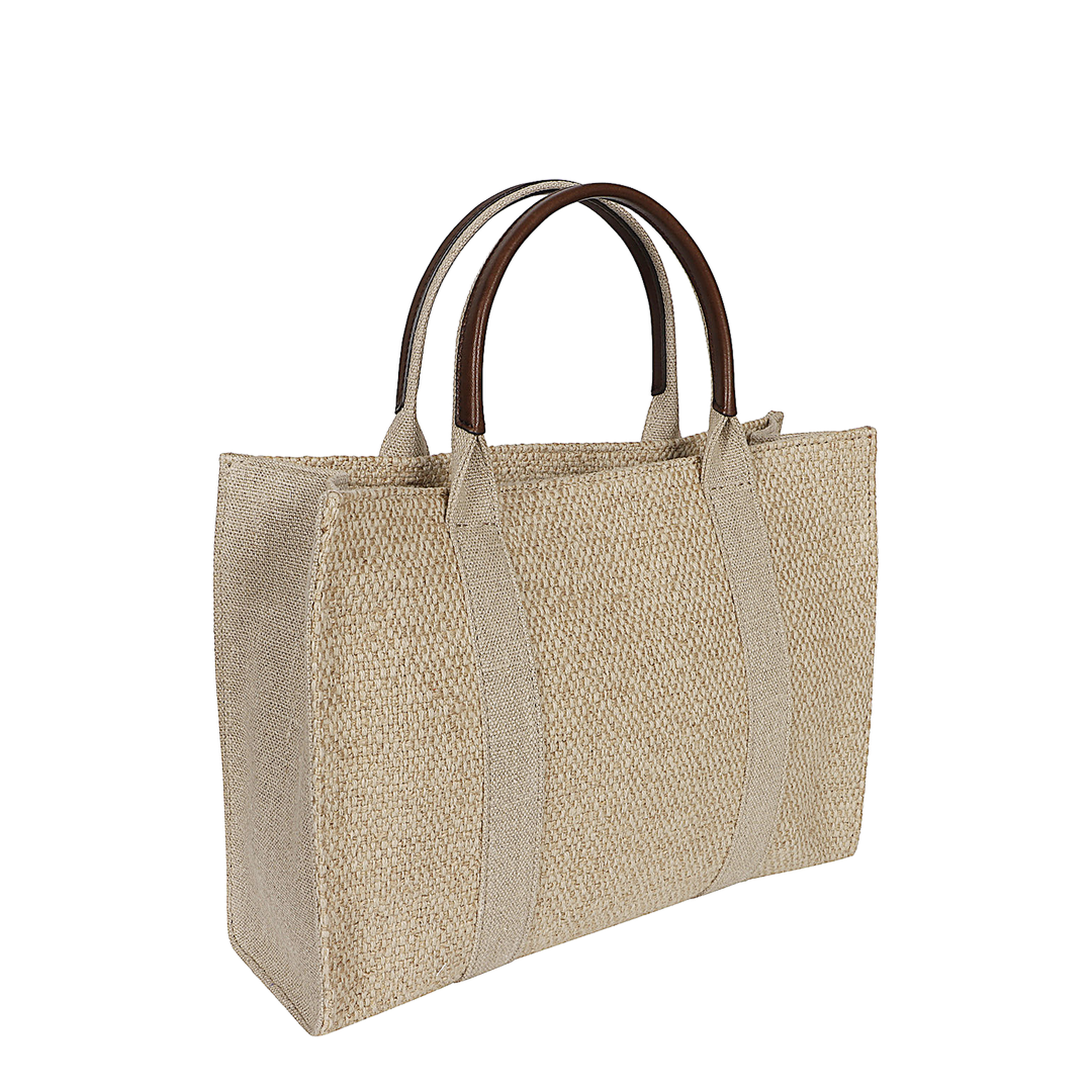Georgia Canvas Tote - Beige