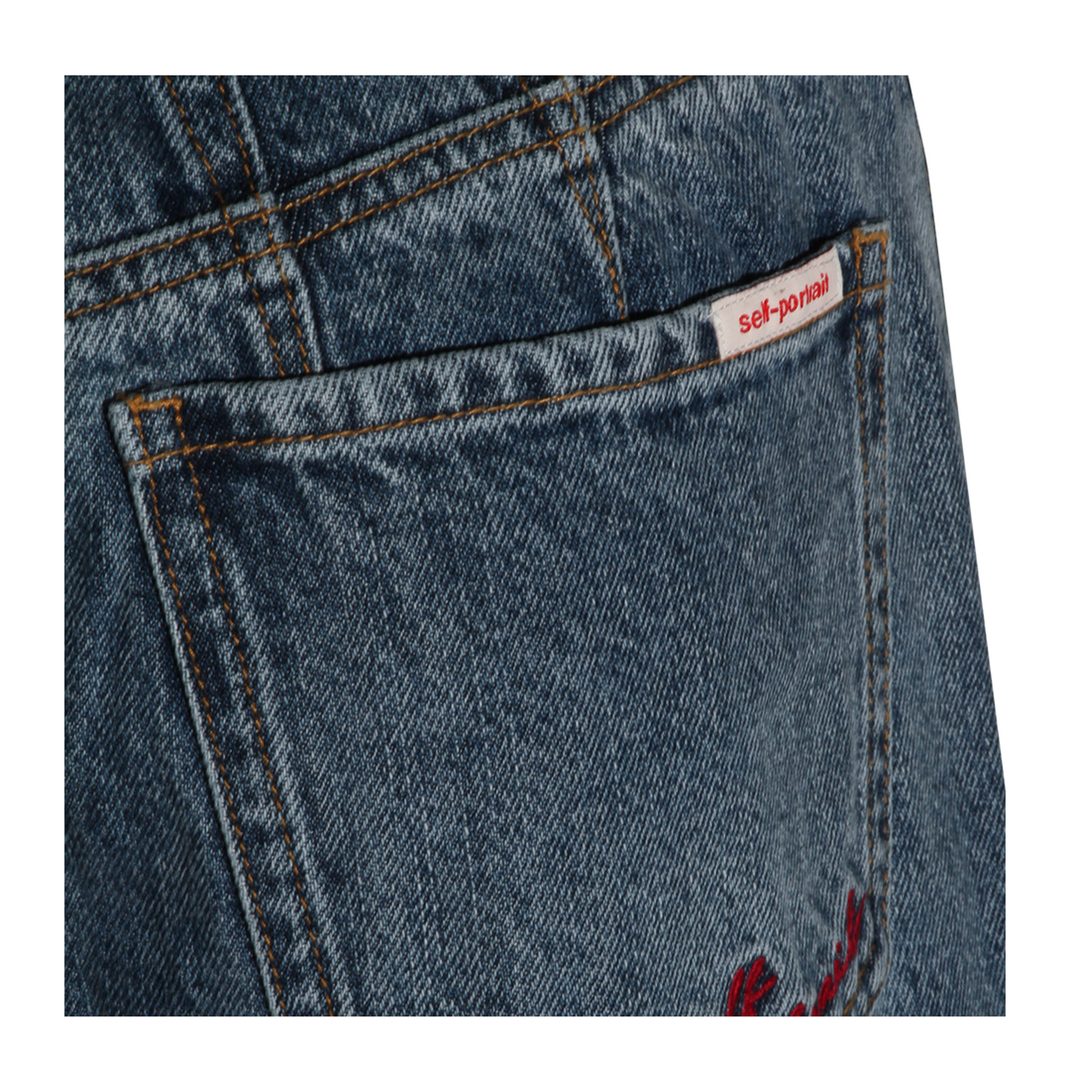 MAYFEYR - Self Portrait - Self Portrait Jeans - RS26813PBLBLUE
