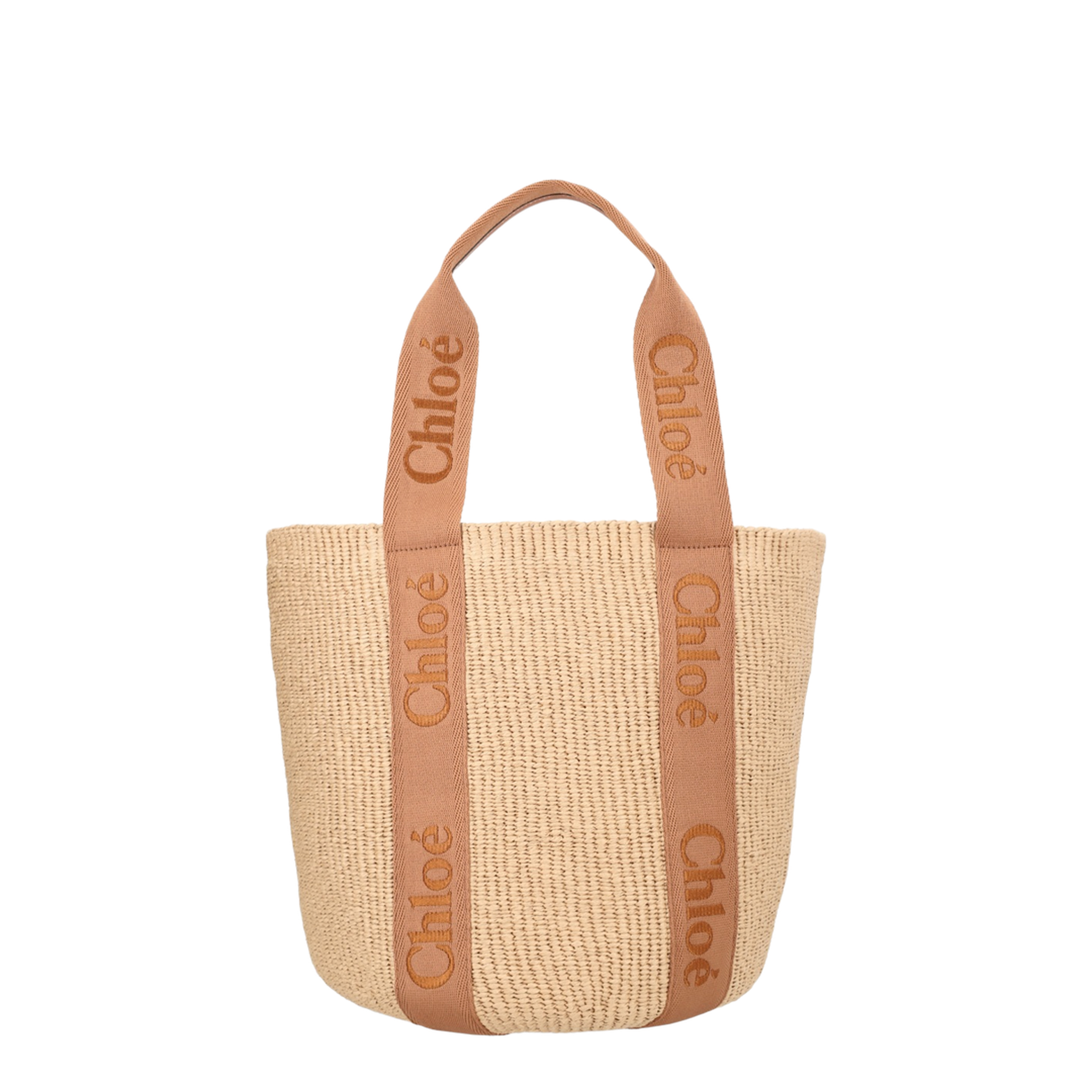Dusty Tan Woody Large Basket Bag