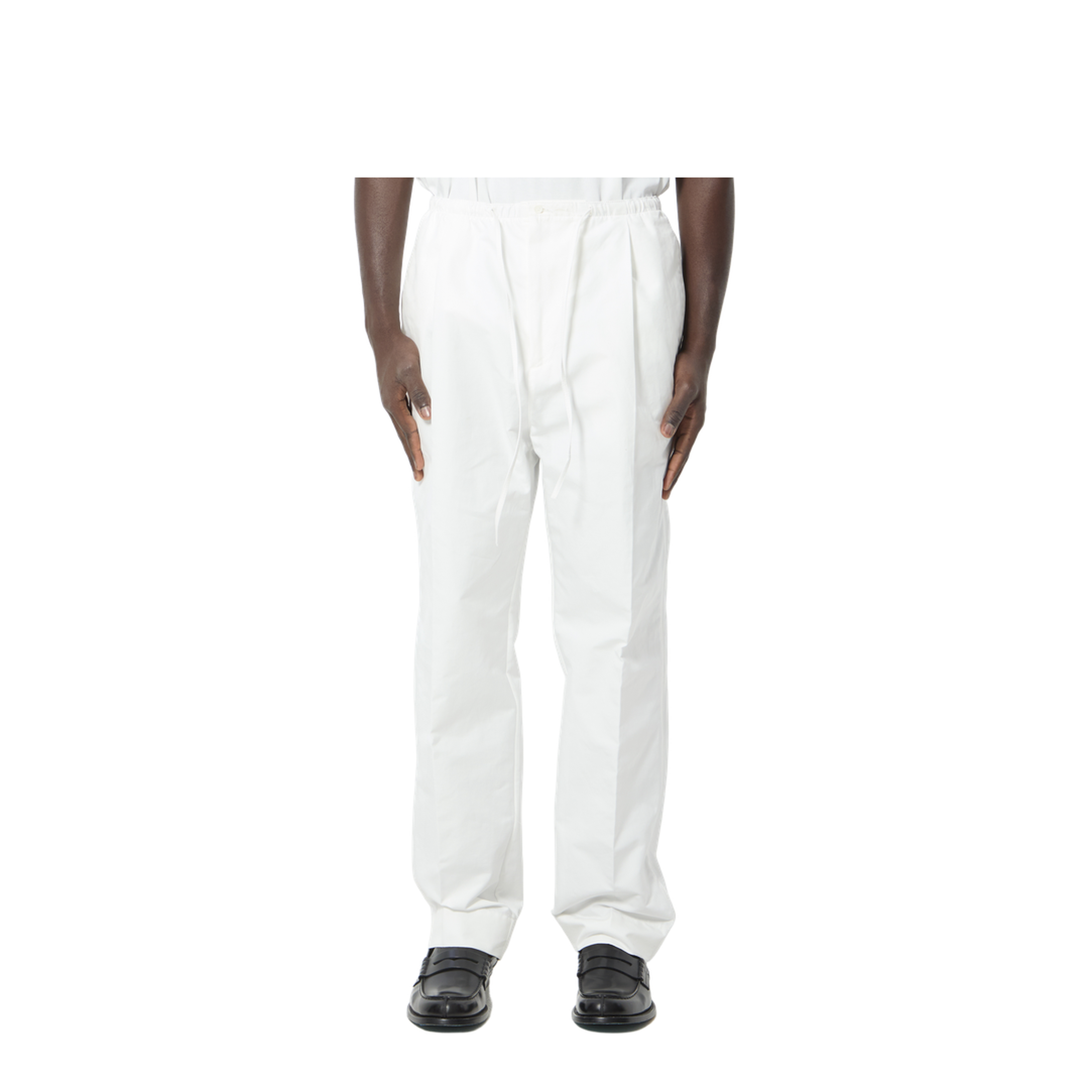 MAYFEYR - Bottega Veneta - Compact Cotton Canvas Trousers - 864146V6D109071