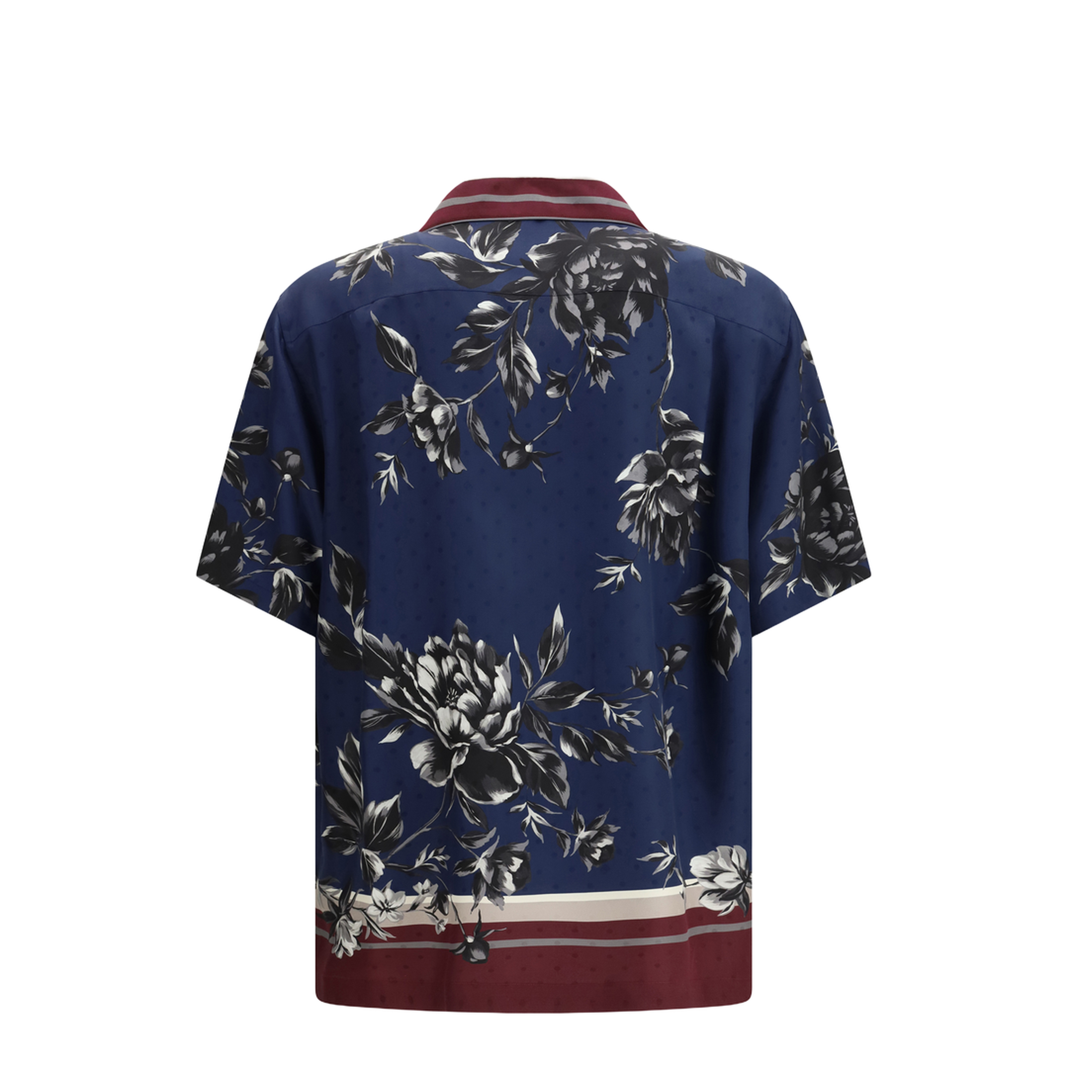 MAYFEYR - Dolce & Gabbana - Silk Short-Sleeve Shirt - G5KS3THI10P
