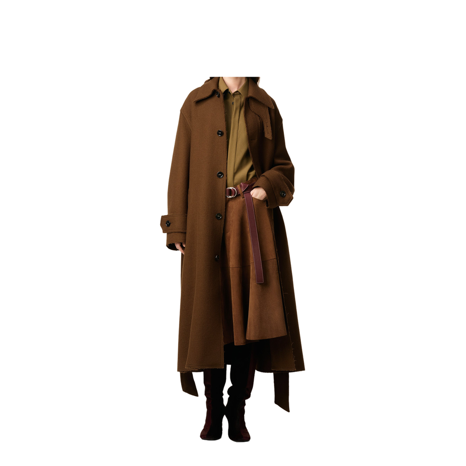Belted Raincoat