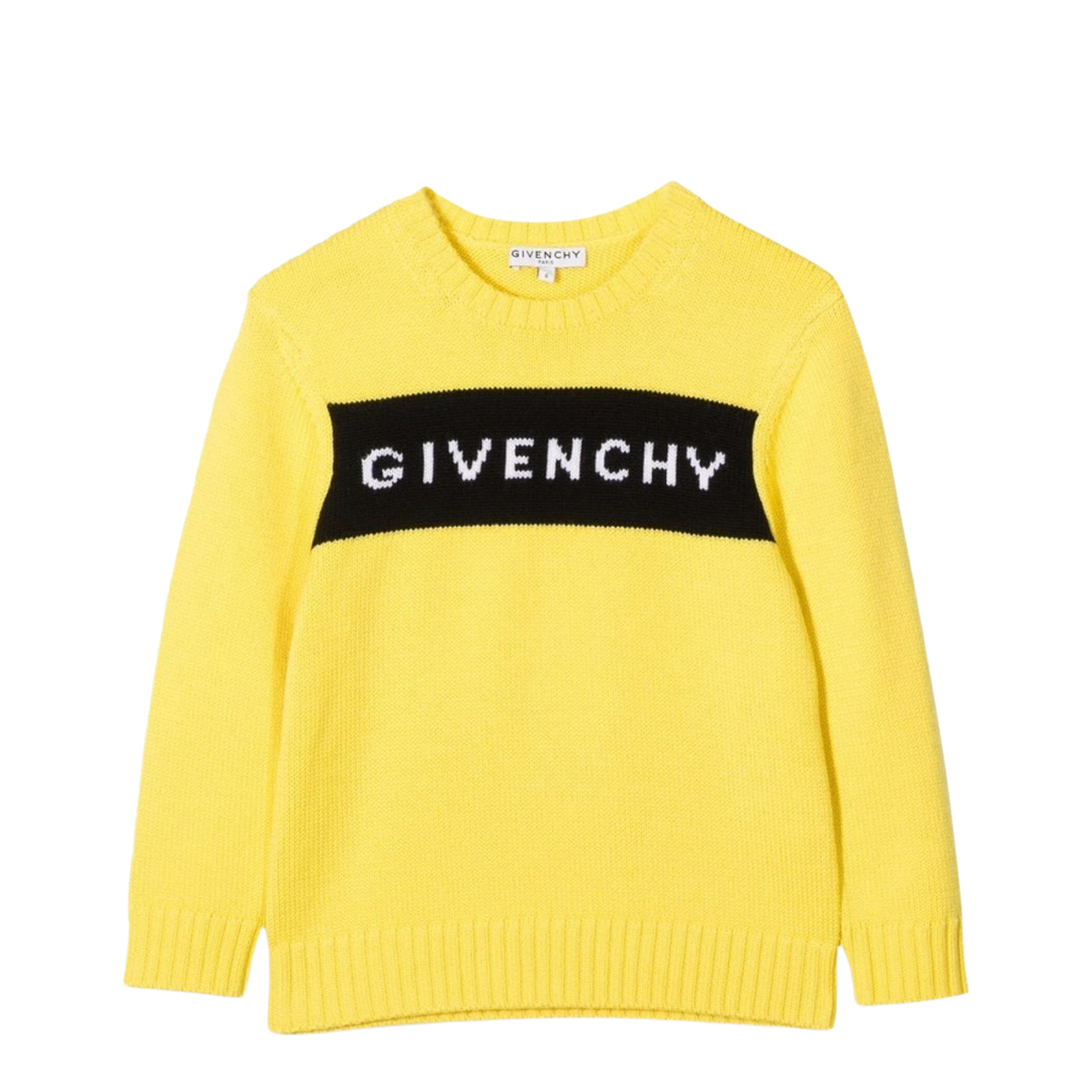 Knitted Jumper Jacquard Logo