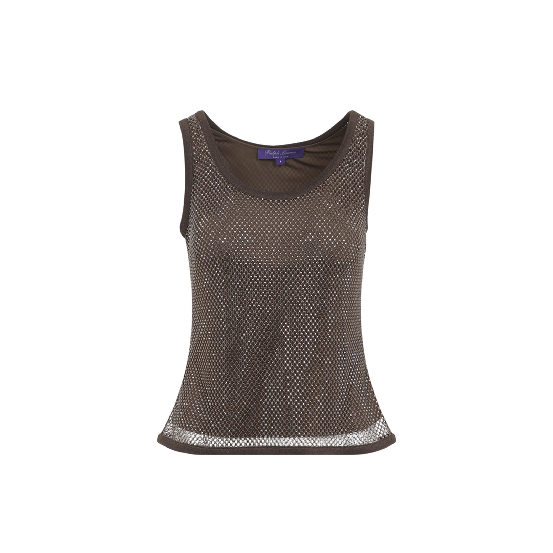 MAYFEYR - RALPH LAUREN COLLECTION - Espresso Melony Tank Top - 290P19622001ESPRESSO