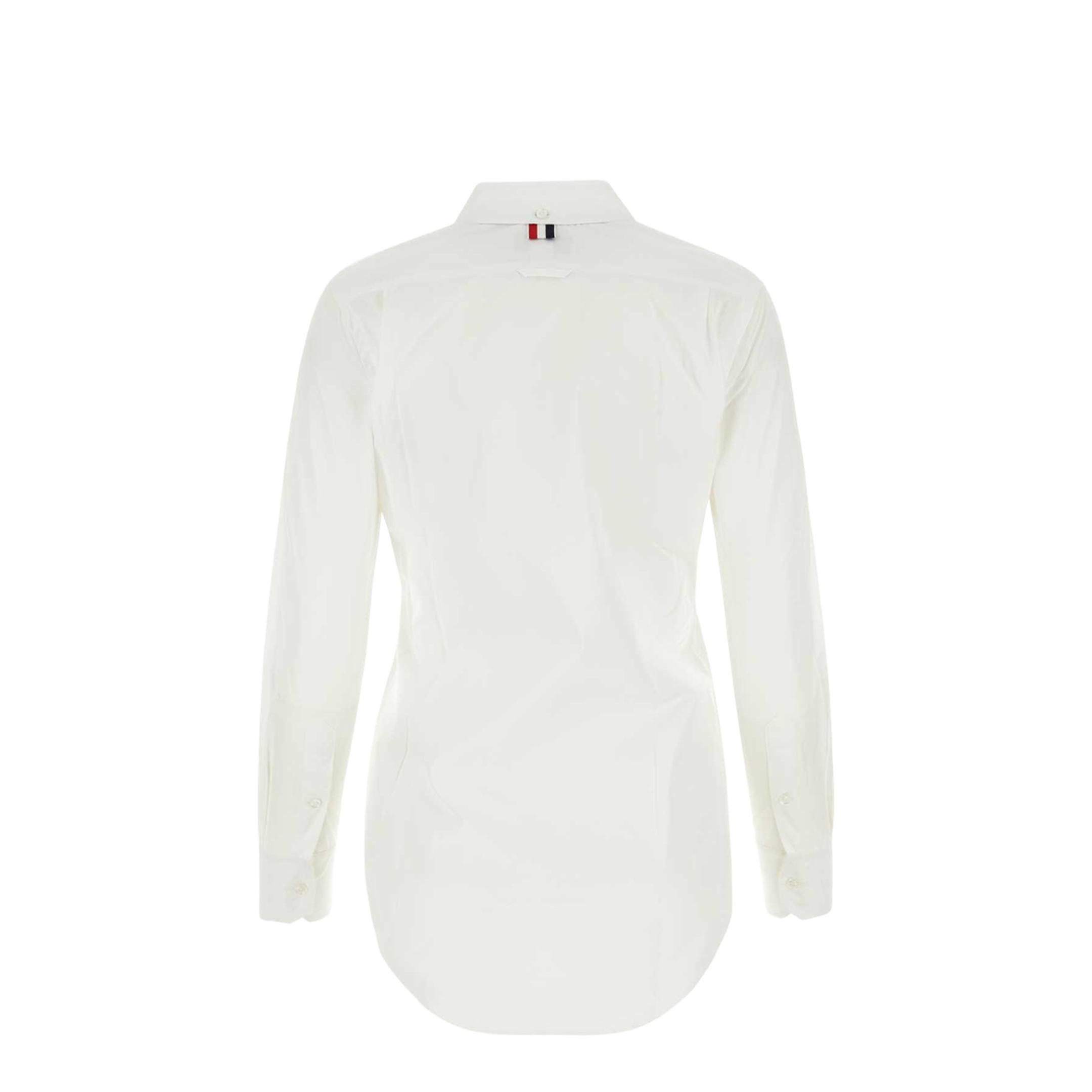 MAYFEYR - Thom Browne - Button-Down Shirt In White - FLL005E03113100