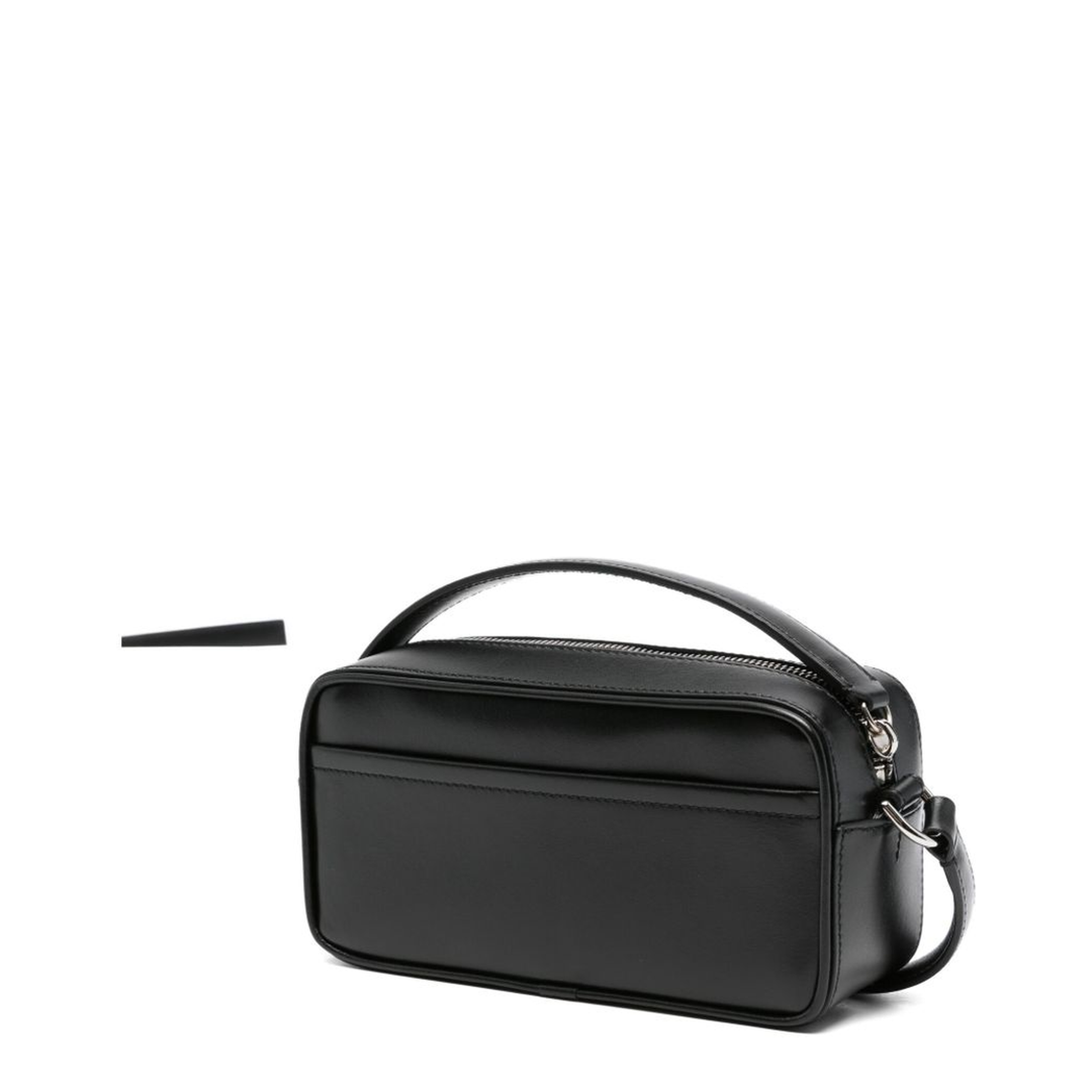 Le Baneto Leather Crossbody - Black