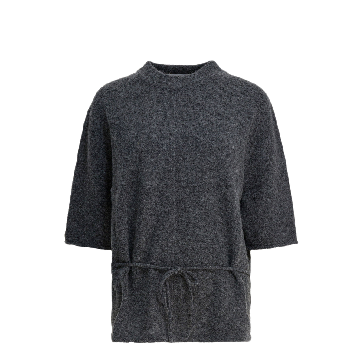 MAYFEYR - Umarmung - Wool Blend Crew Neck Sweater - UM253APO11GRAPHITE