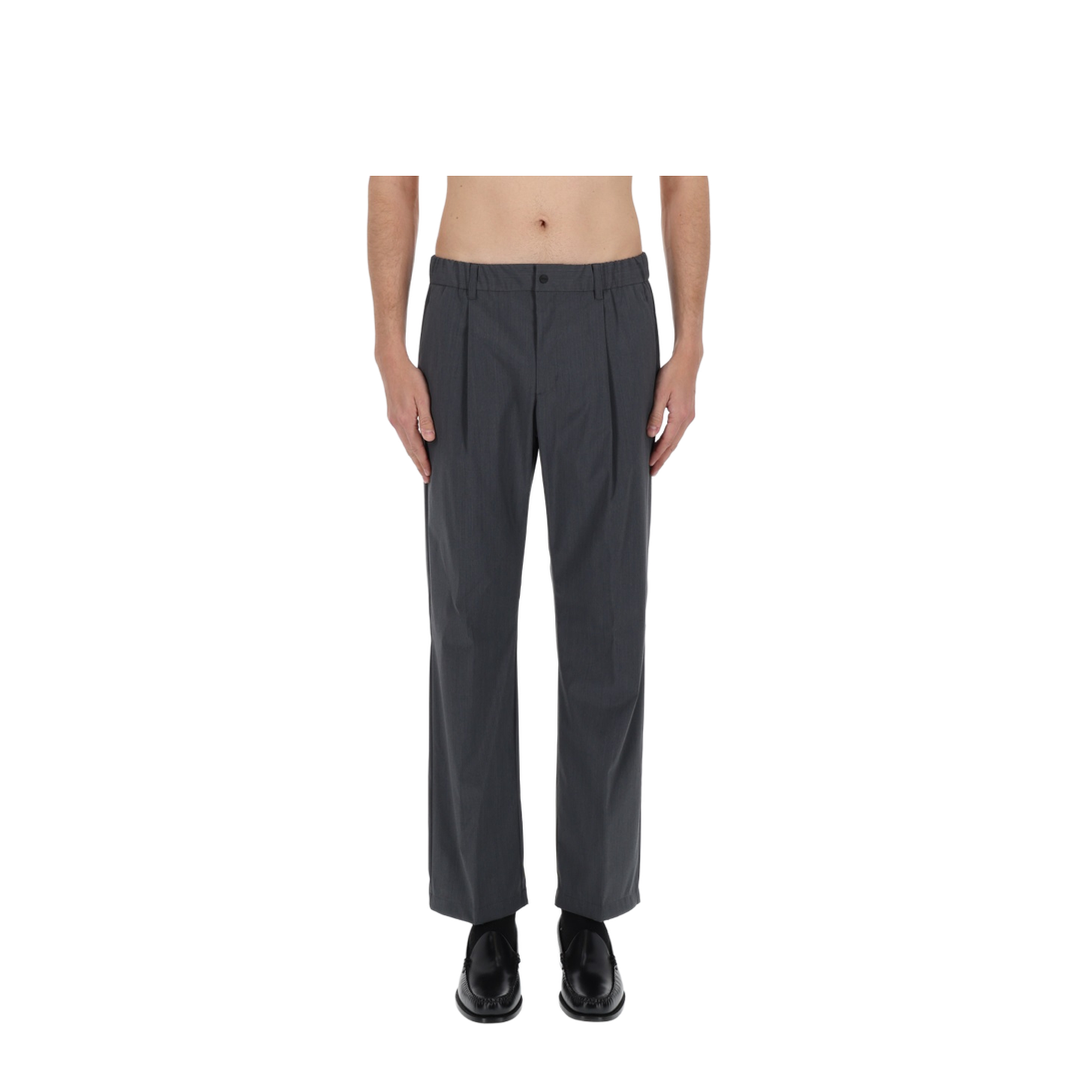MAYFEYR - Herno - Wool Blend Tailored Pants - PT000183U334849487