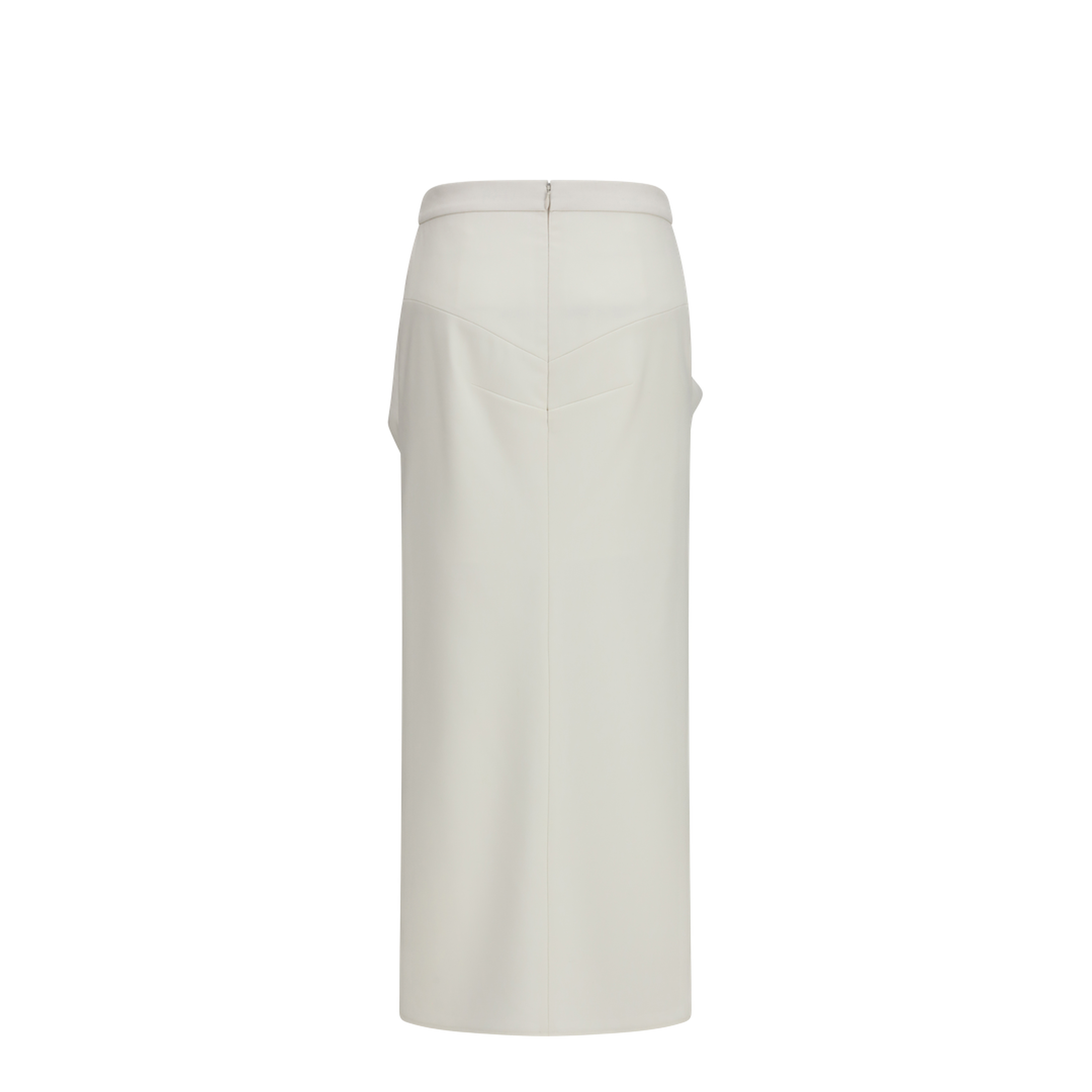 MAYFEYR - Givenchy - Long Draped Wool And Mohair Skirt - BW411U10Q0