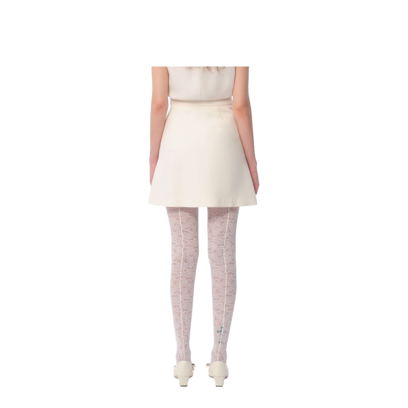 Crepe Couture Jacket In Beige
