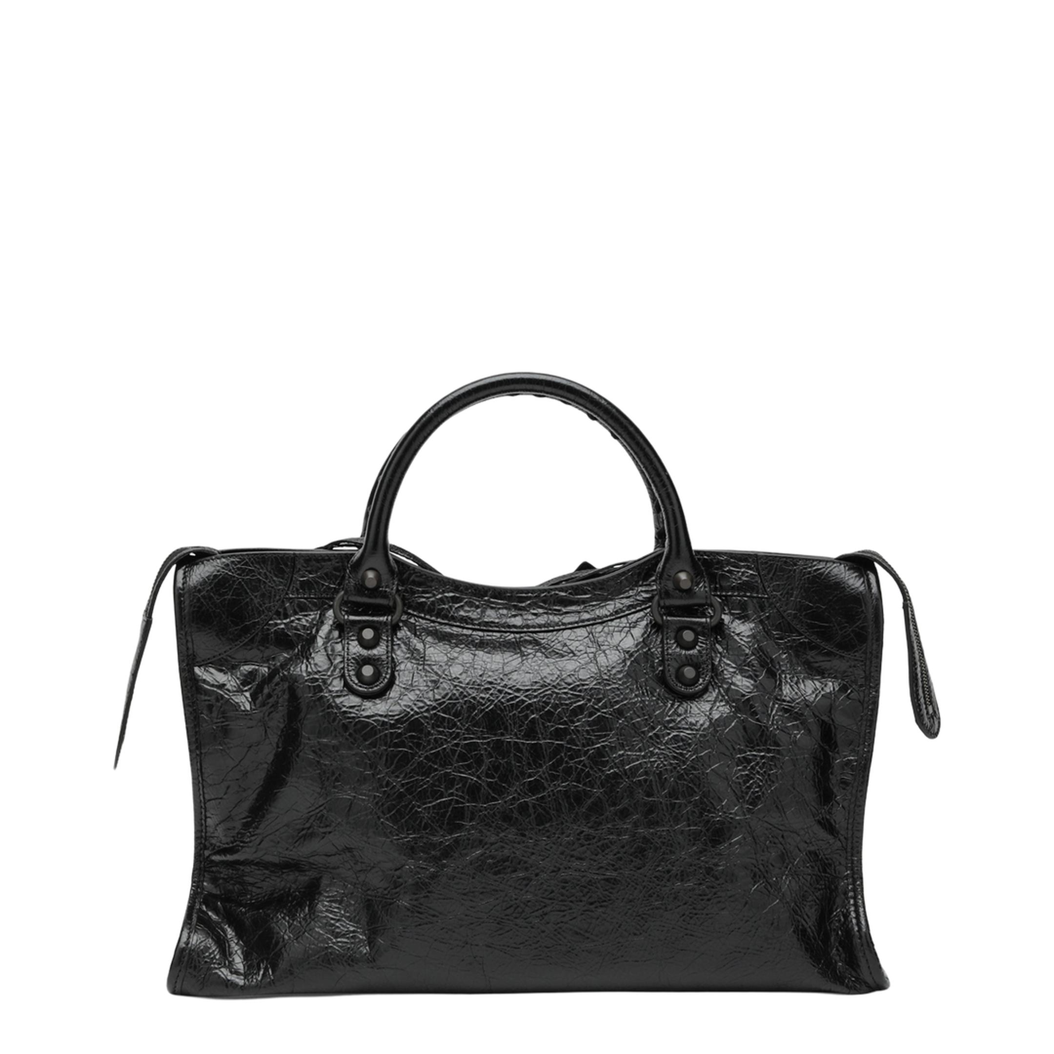 Le City Medium Calfskin Bag - Black