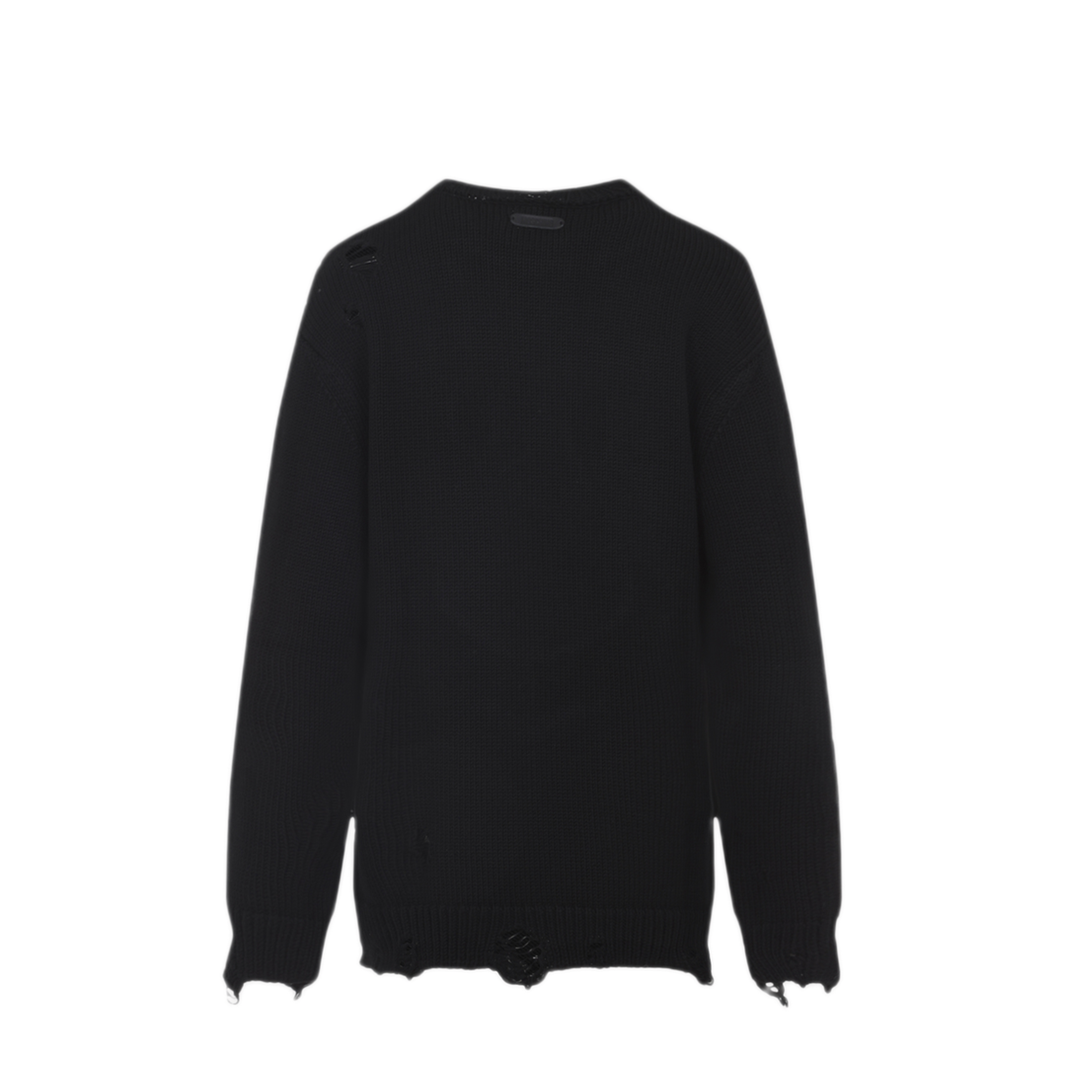 MAYFEYR - Moschino - Smile Cropped Sweater - 252D092254050555