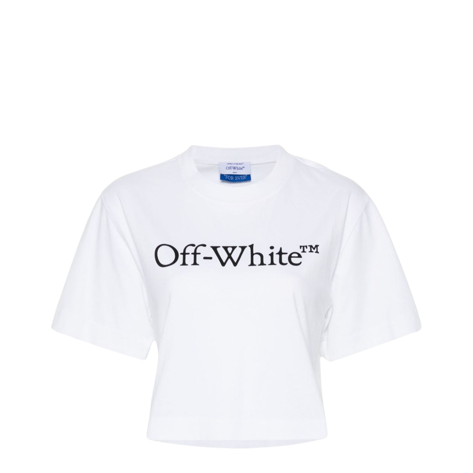 Logo-Print Cropped T-Shirt