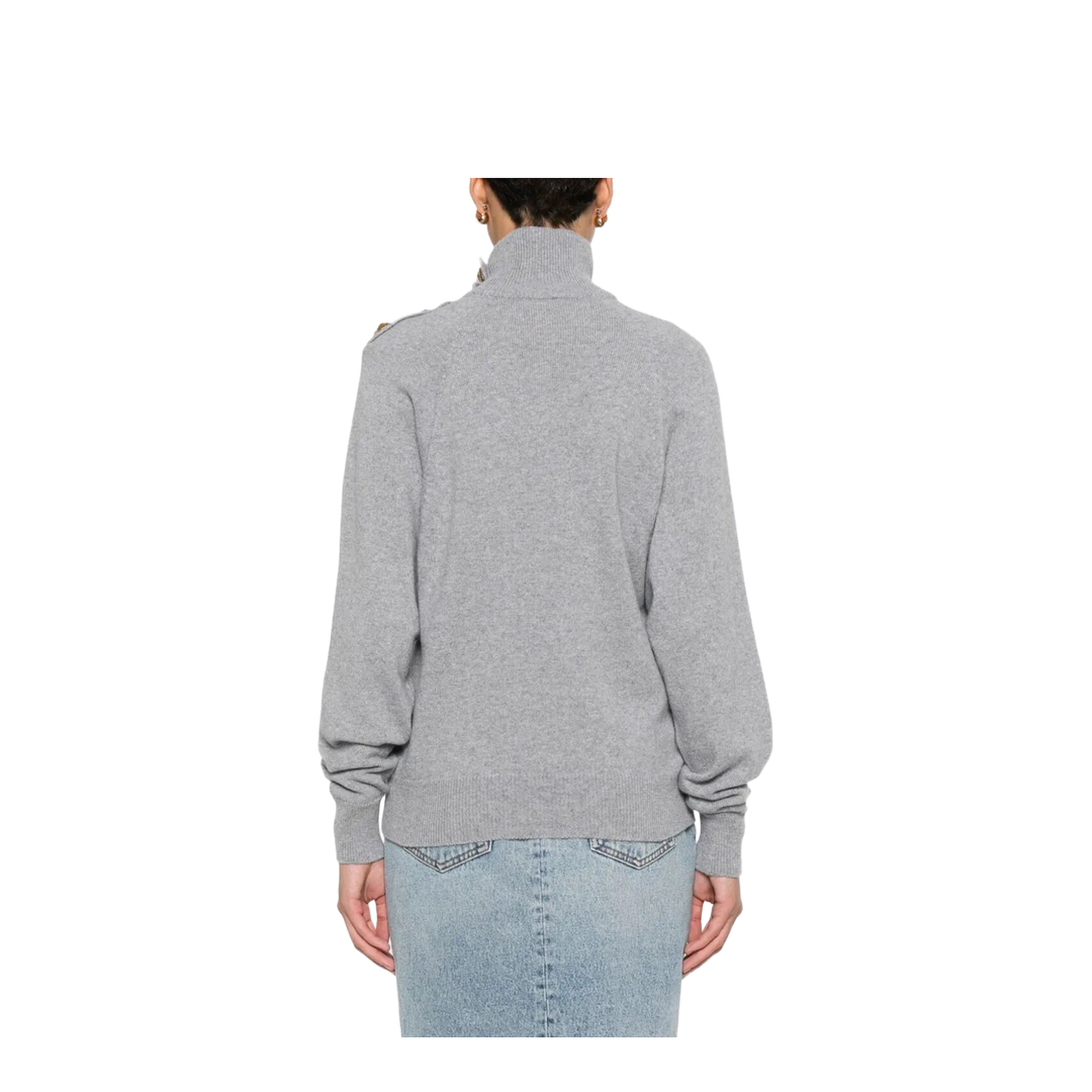 Cashmere Wool Sweater Grey