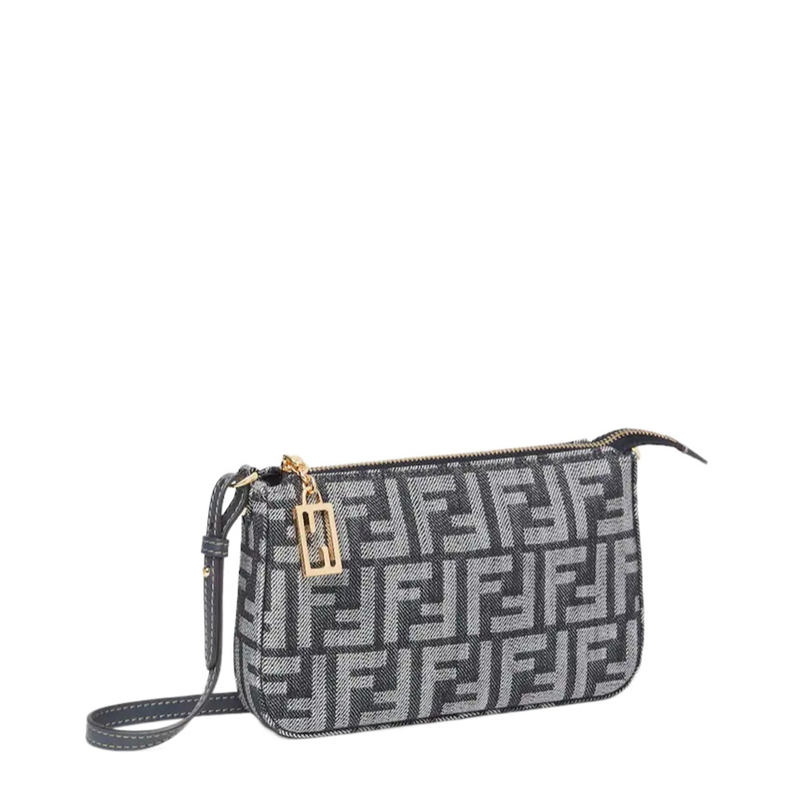 Baguette Pouch Fabric Blue