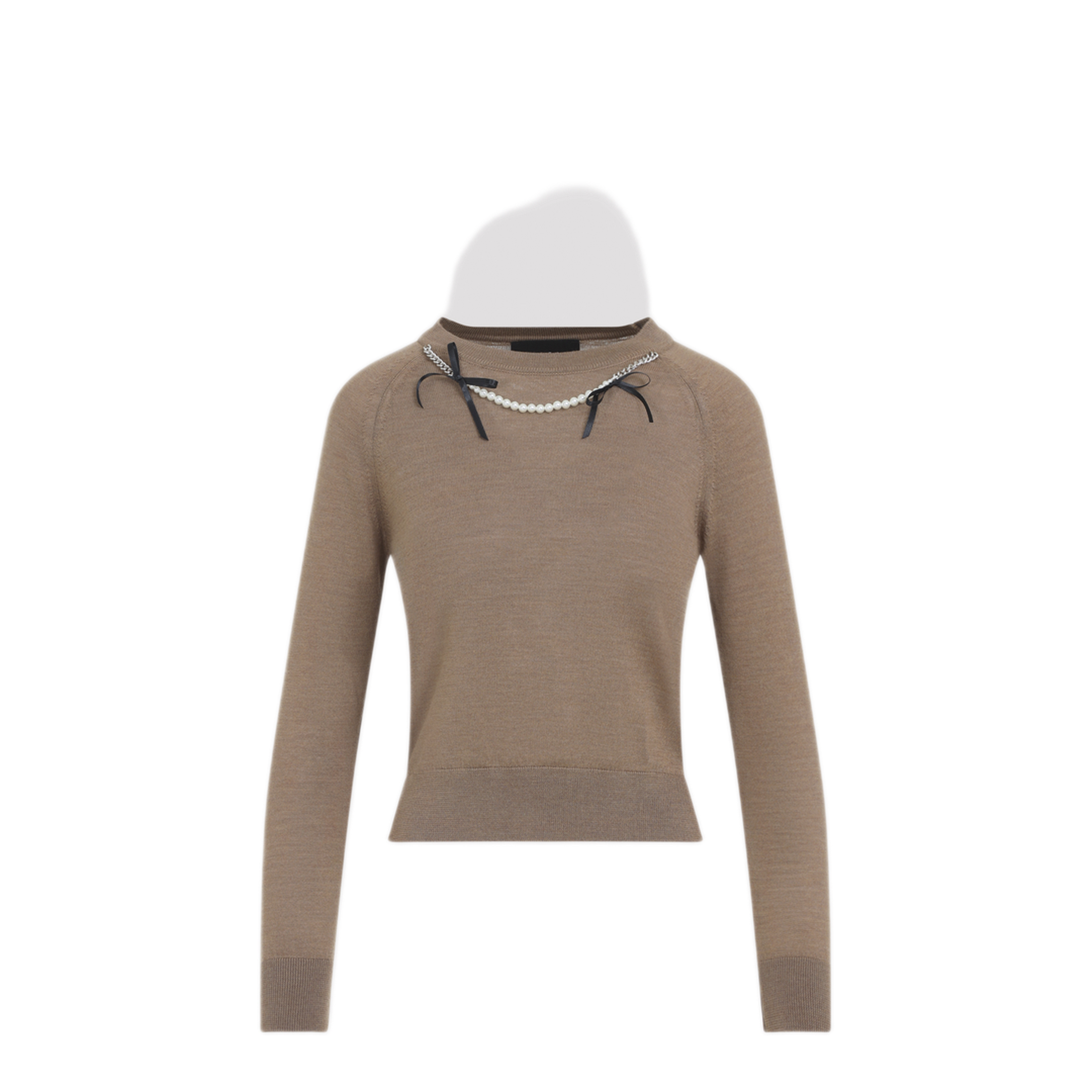 MAYFEYR - Simone Rocha - Classic Pullover - KMK22B0647CHESTNUT